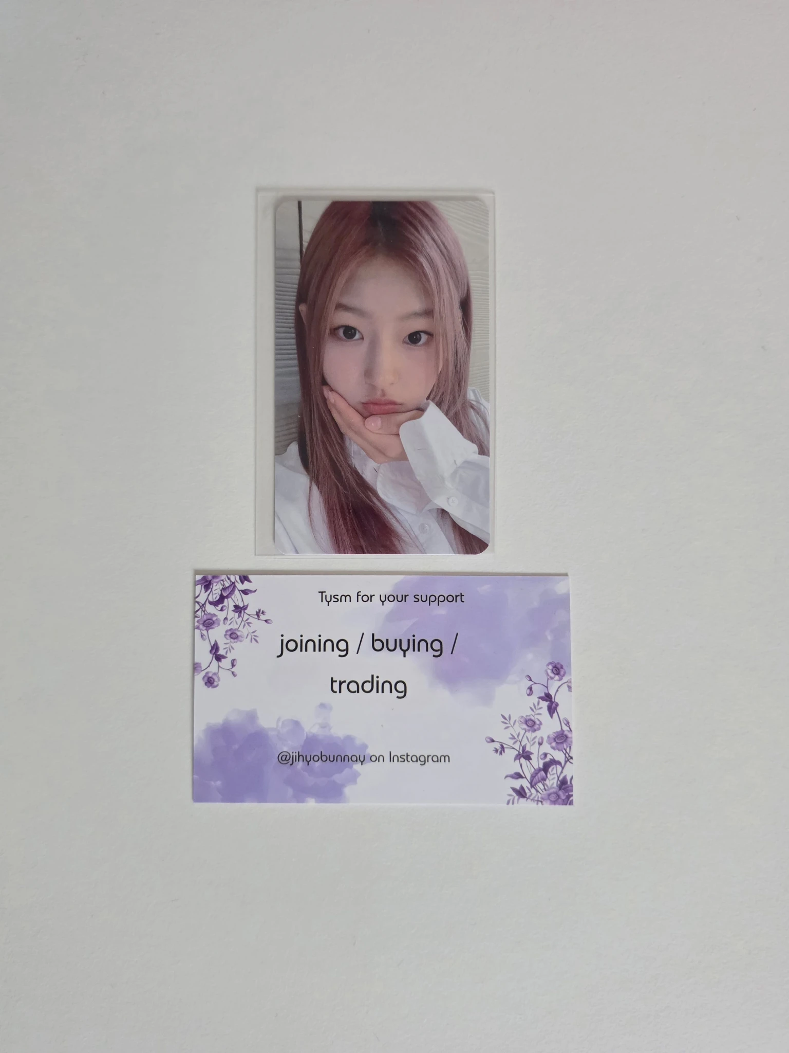 KISS OF LIFE Haneul KISS OF LIFE - Haneul - Born to be XX Album cokodive pre-order benefit (pob) listing photo 1