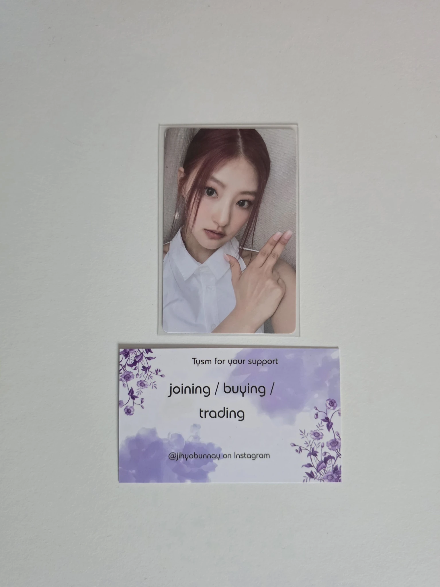 KISS OF LIFE Haneul KISS OF LIFE - Haneul - Born to be XX Album album photocard poca album listing photo 1
