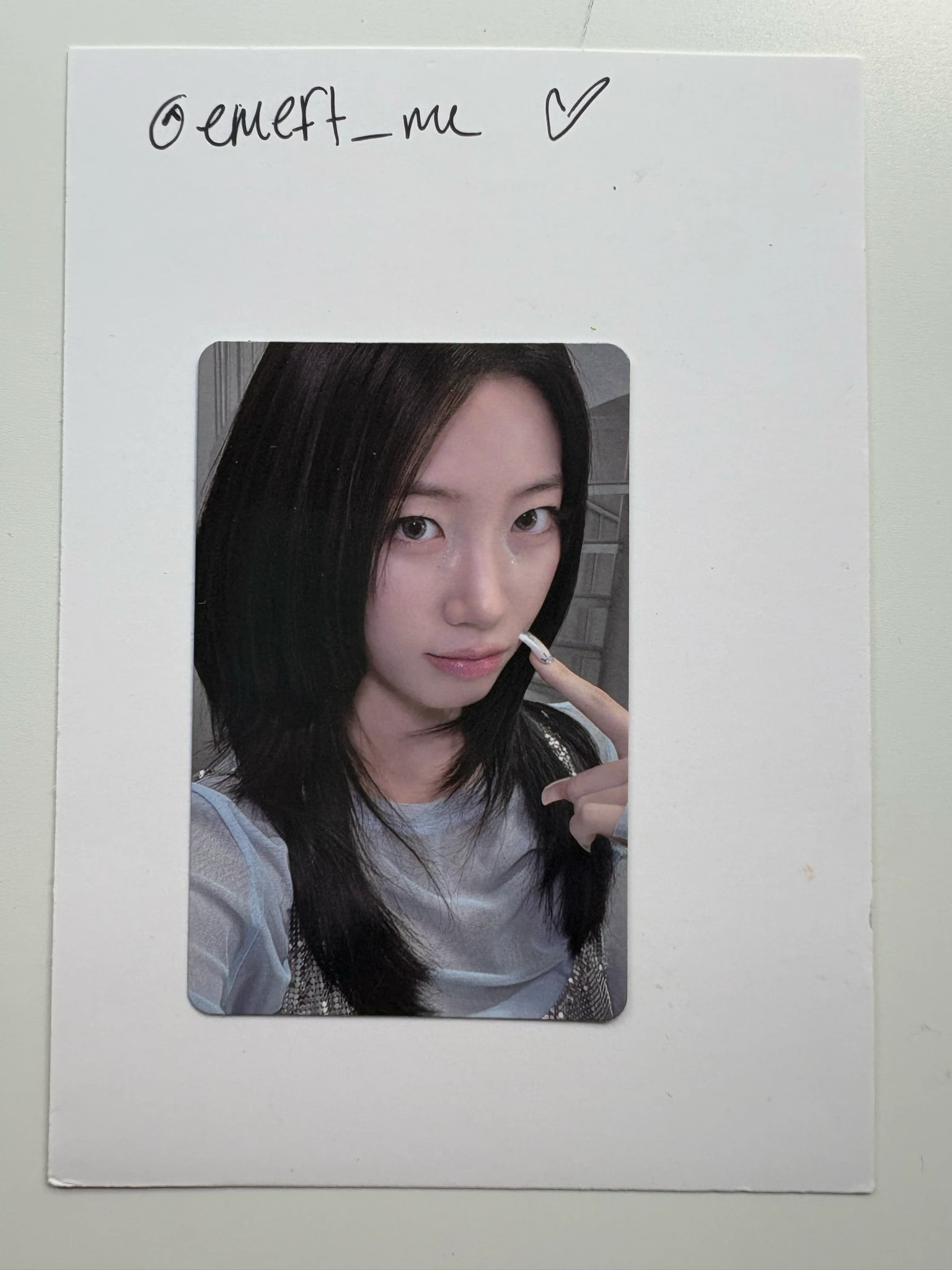 LE SSERAFIM Kazuha LE SSERAFIM - Kazuha - Made My Night Album album photocard chemical night version listing photo 1