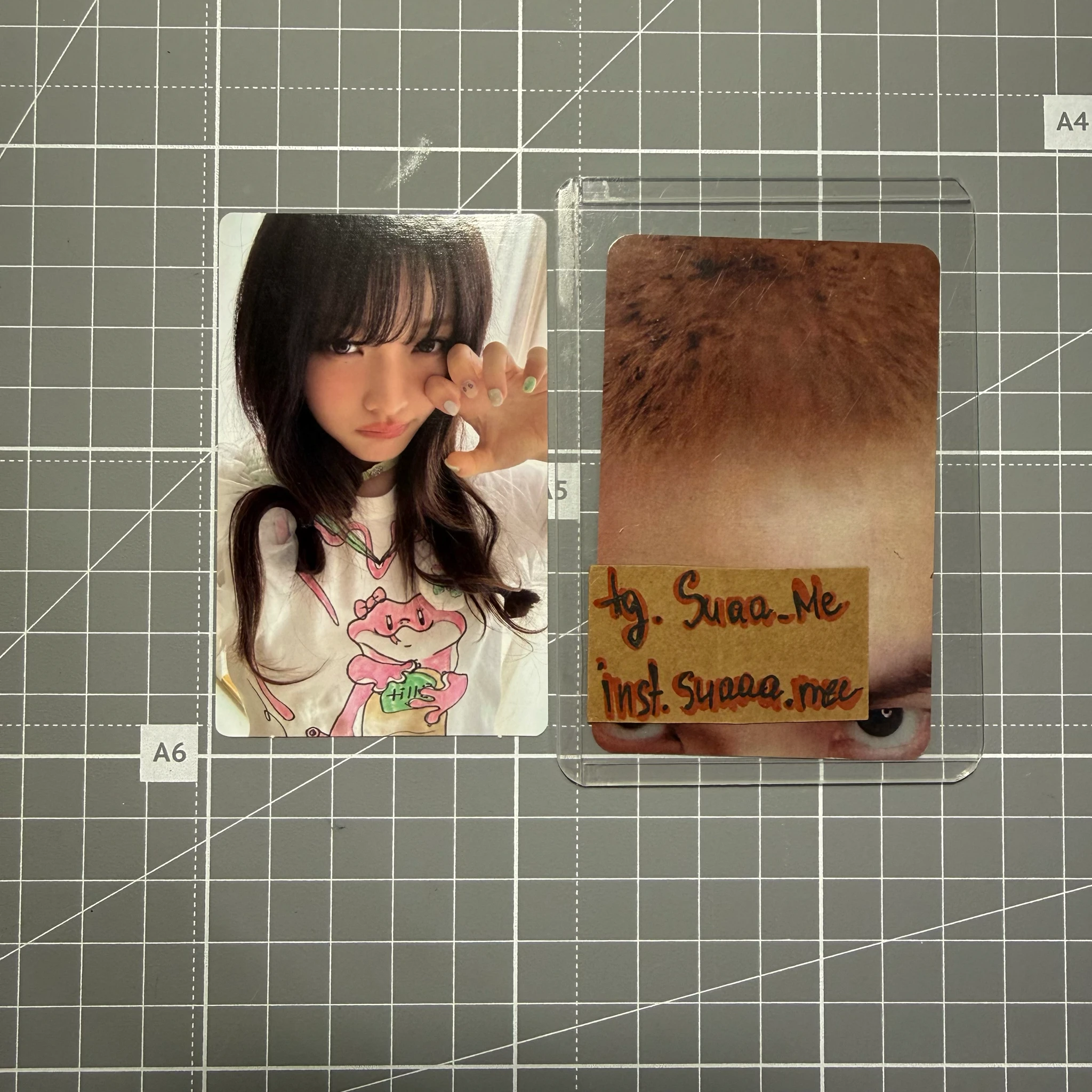 ILLIT Iroha ILLIT - Iroha - MAMIHLAPINATAPAI Album paw paw version album photocard listing photo 1