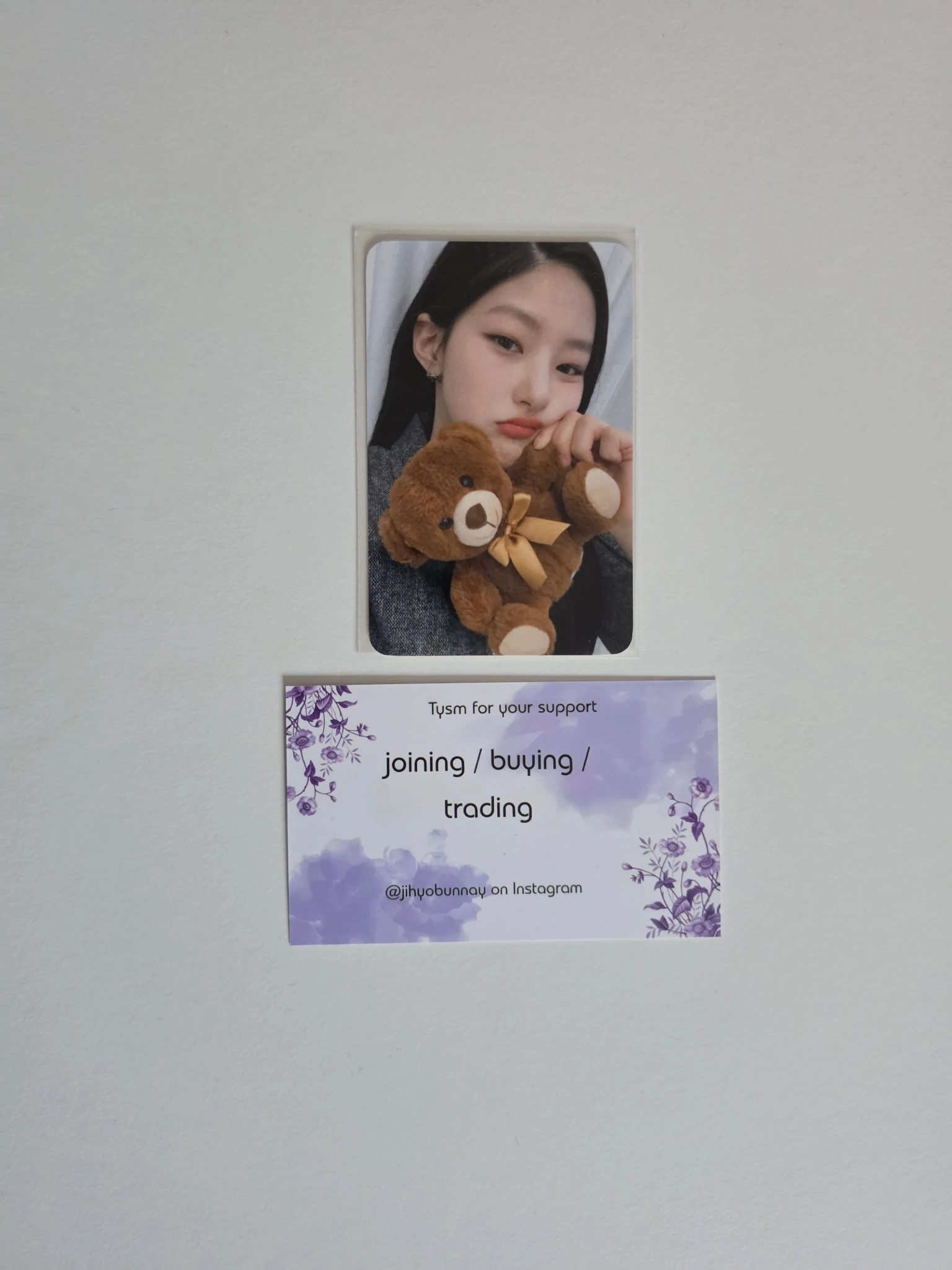 KISS OF LIFE Haneul KISS OF LIFE - Haneul - Lose Yourself Album withmuu video call round 1 listing photo 1