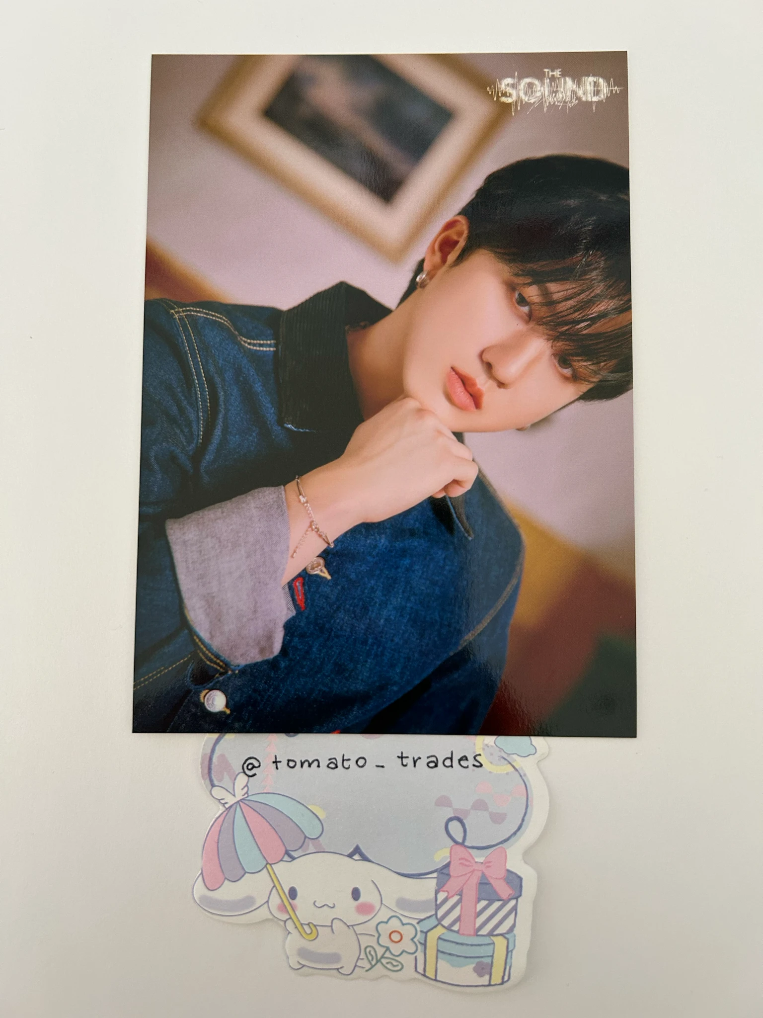 Stray Kids Changbin Stray Kids - Changbin - The Sound Album trading card merch inclusion pop-up white day shibuya109 listing photo 1