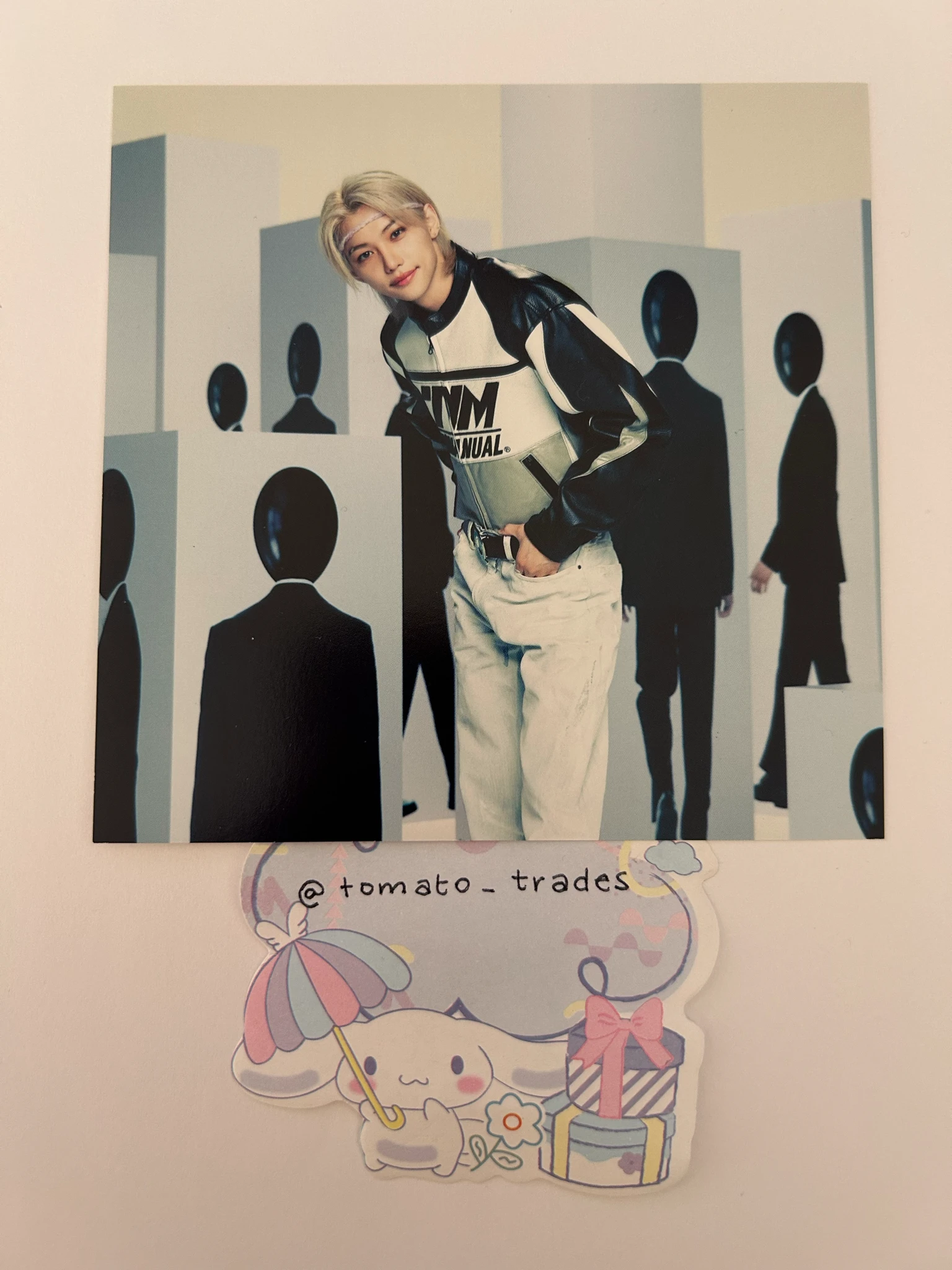 Stray Kids Felix Stray Kids - Felix - Social Path Album album inclusion square photo jpfc (japan fanclub) photo set listing photo 1