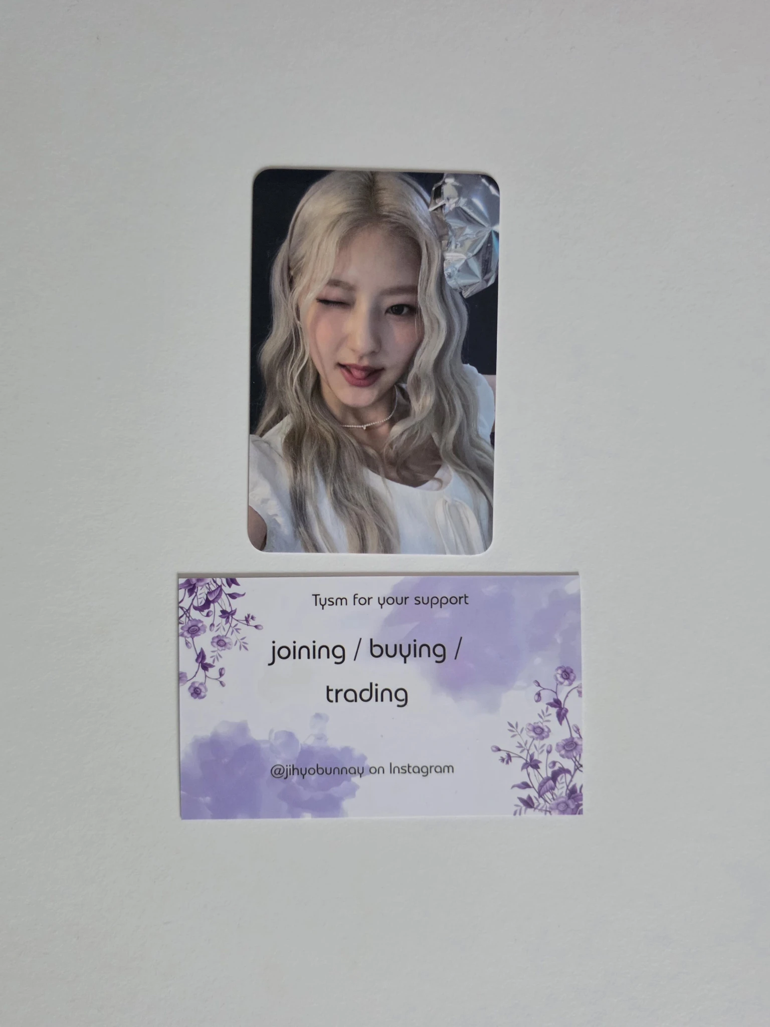 KISS OF LIFE Haneul KISS OF LIFE - Haneul - KISS OF LIFE Album everline pop-up store tincase photocard set listing photo 1