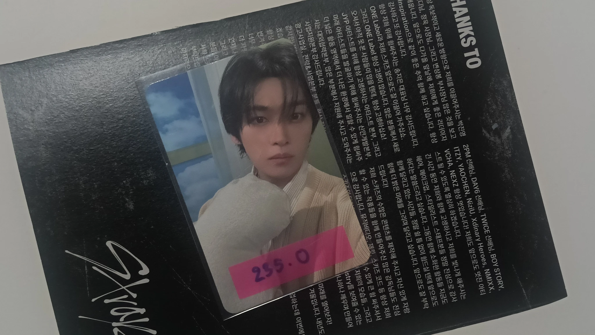 Stray Kids Lee Know Stray Kids - Lee Know - STAY Over The Rain Official Fan Club 5th Gen Other photocard set listing photo 1