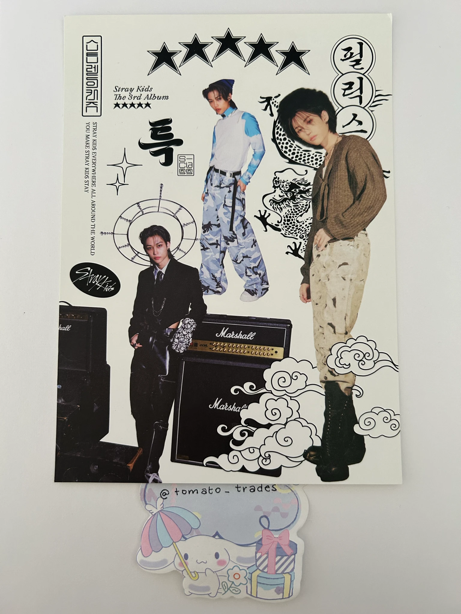 Stray Kids Felix Stray Kids - Felix - 5-STAR Album album inclusion mini poster listing photo 1