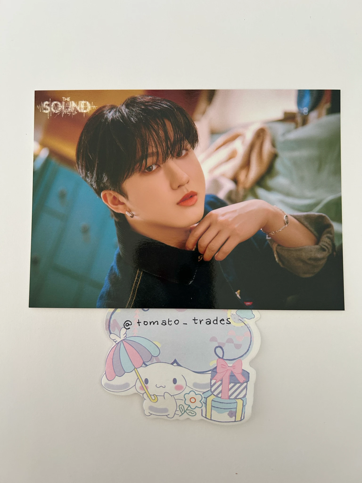 Stray Kids Changbin Stray Kids - Changbin - The Sound Album trading card merch inclusion pop-up white day shibuya109 listing photo 1