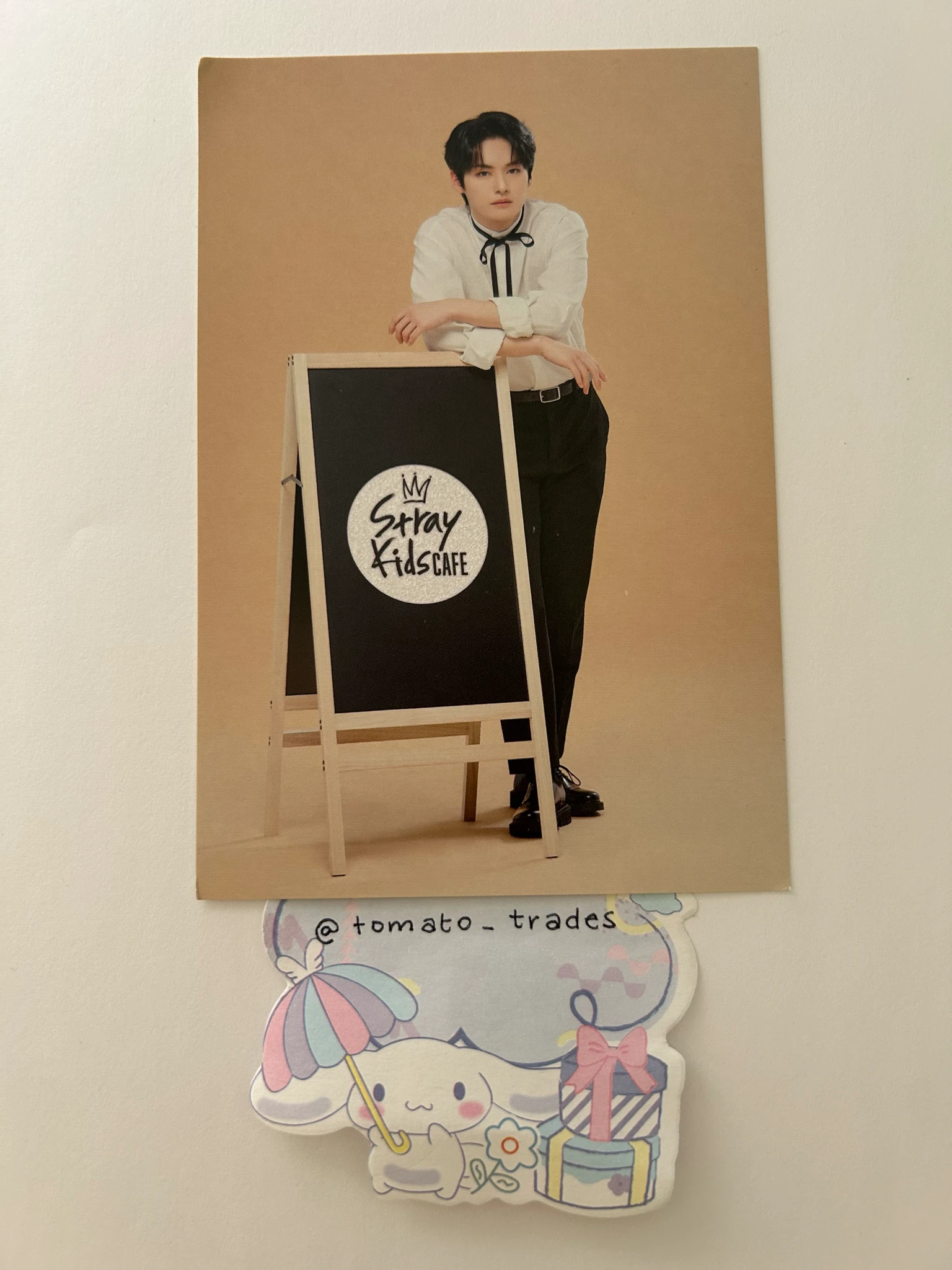 Stray Kids Lee Know Stray Kids - Lee Know - Stray Kids Cafe Event postcard merch listing photo 1