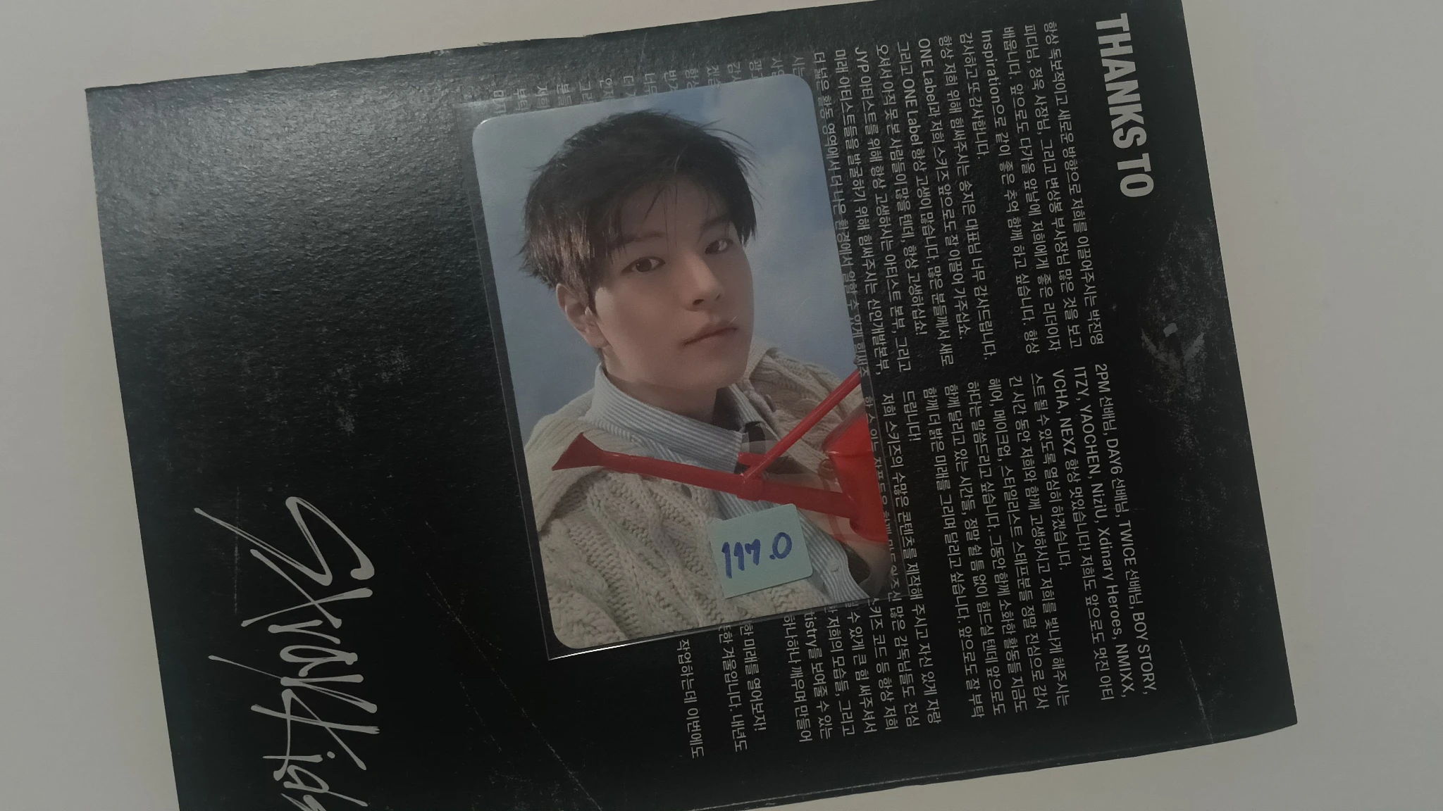 Stray Kids Seungmin Stray Kids - Seungmin - STAY Over The Rain Official Fan Club 5th Gen Other photocard set listing photo 1