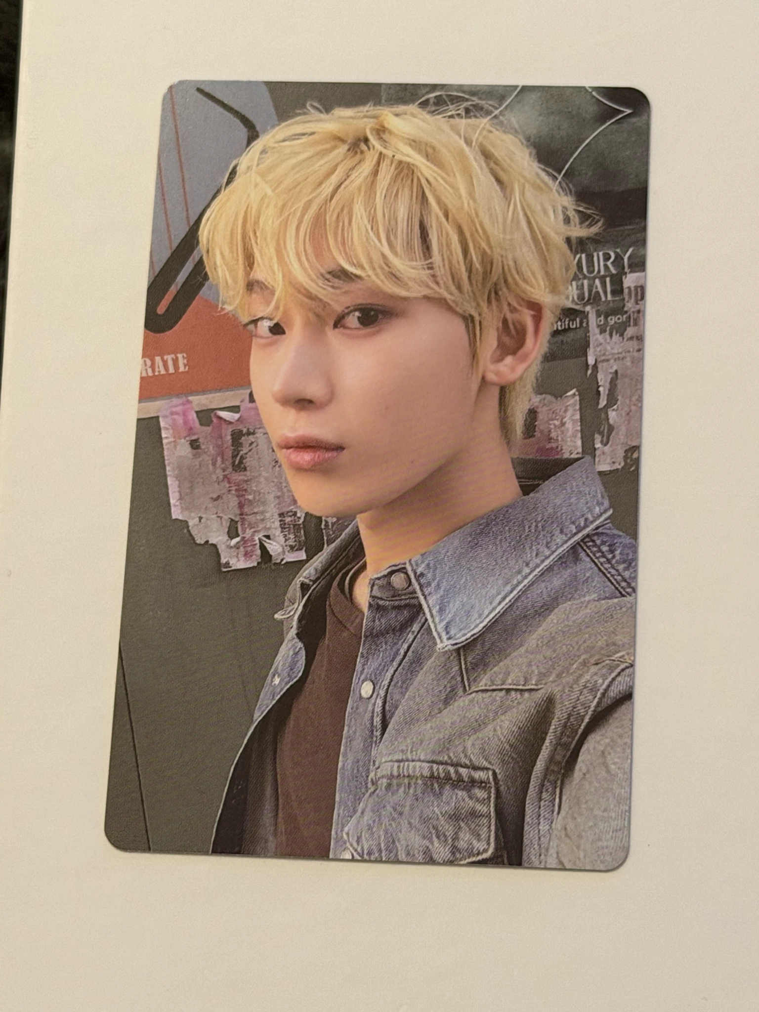 ENHYPEN Sunoo ENHYPEN - Sunoo - ROMANCE: UNTOLD Album B version weverse album version korean album album photocard listing photo 1