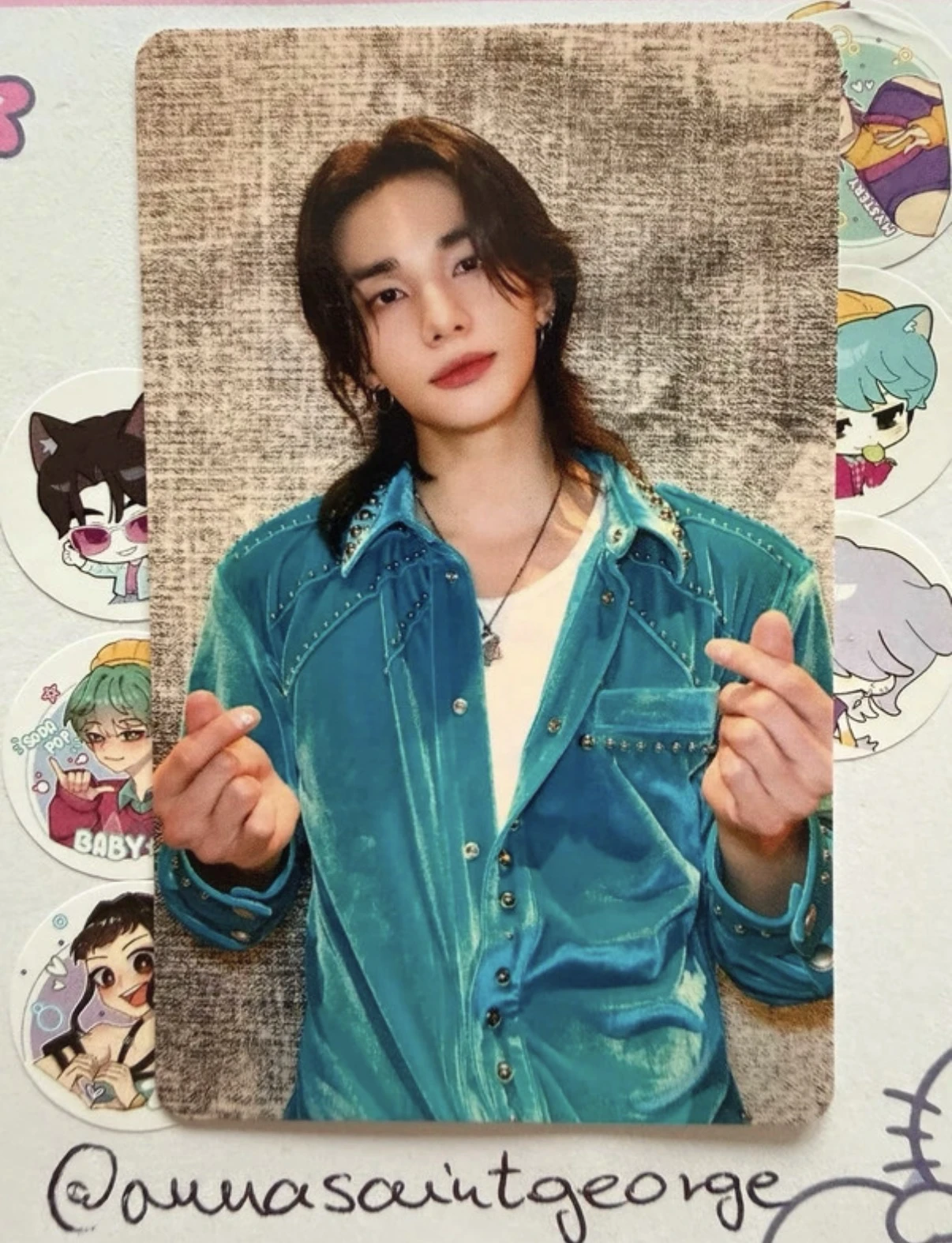 Stray Kids Hyunjin Stray Kids - Hyunjin - This & That Album hmv japan lucky draw (LD) A version listing photo 1
