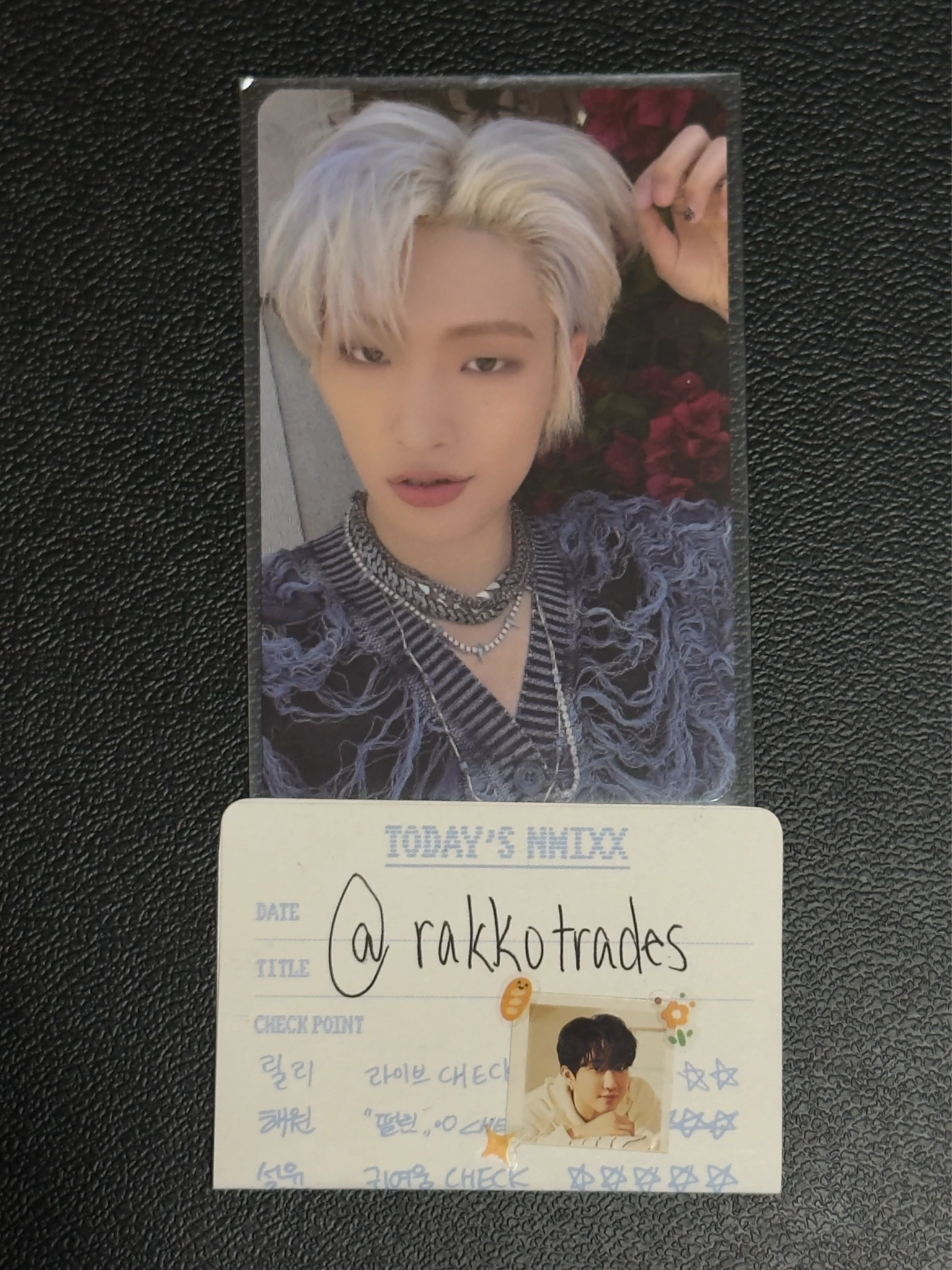 ATEEZ Mingi ATEEZ - Mingi - Golden Hour : Part.1 Album merch photocard Z version photocard set listing photo 1
