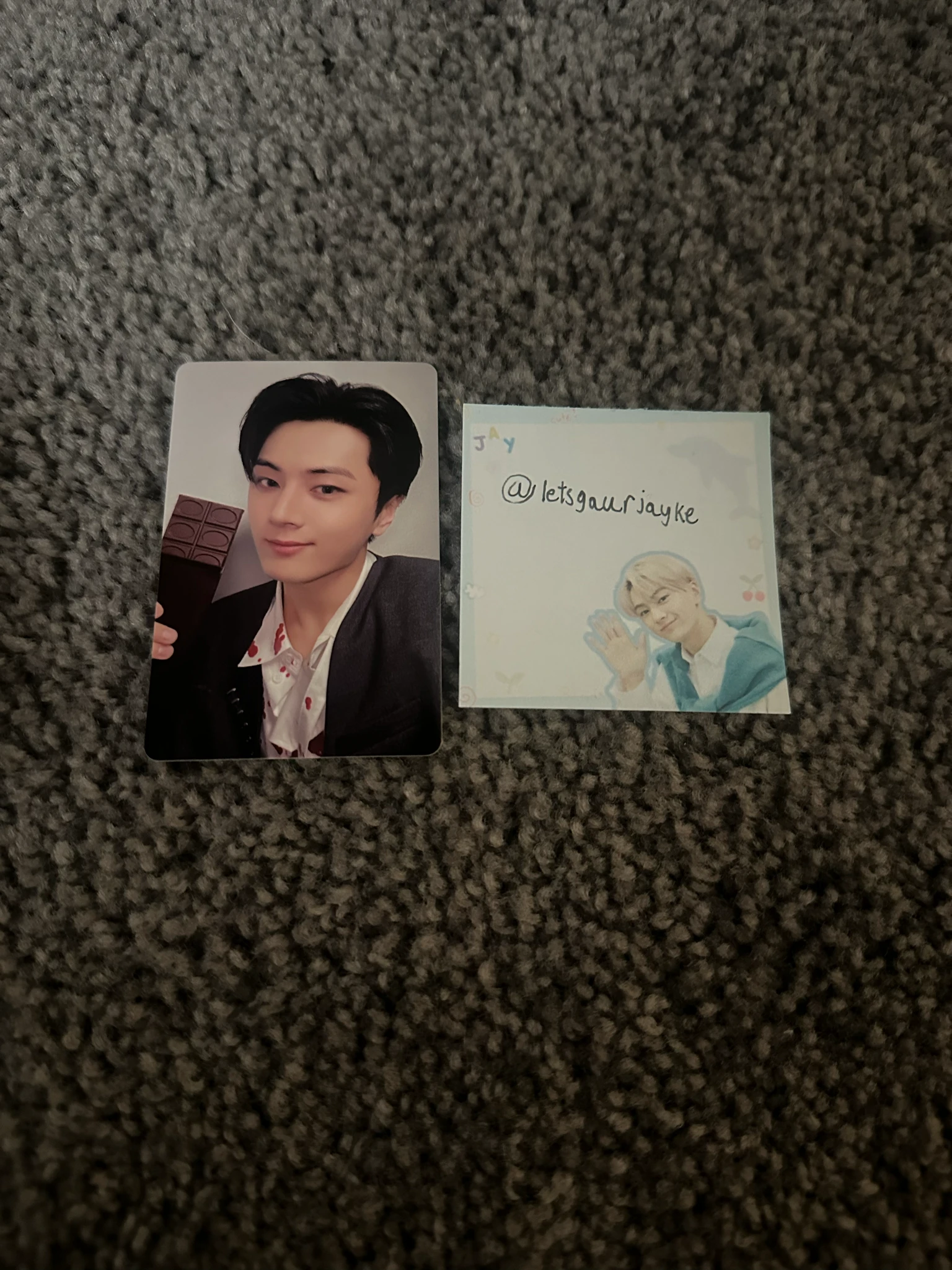 ENHYPEN Jay ENHYPEN - Jay - THE SIN: VANISH Album withfans / yizhiyu (yzy) lucky draw round 2 listing photo 1