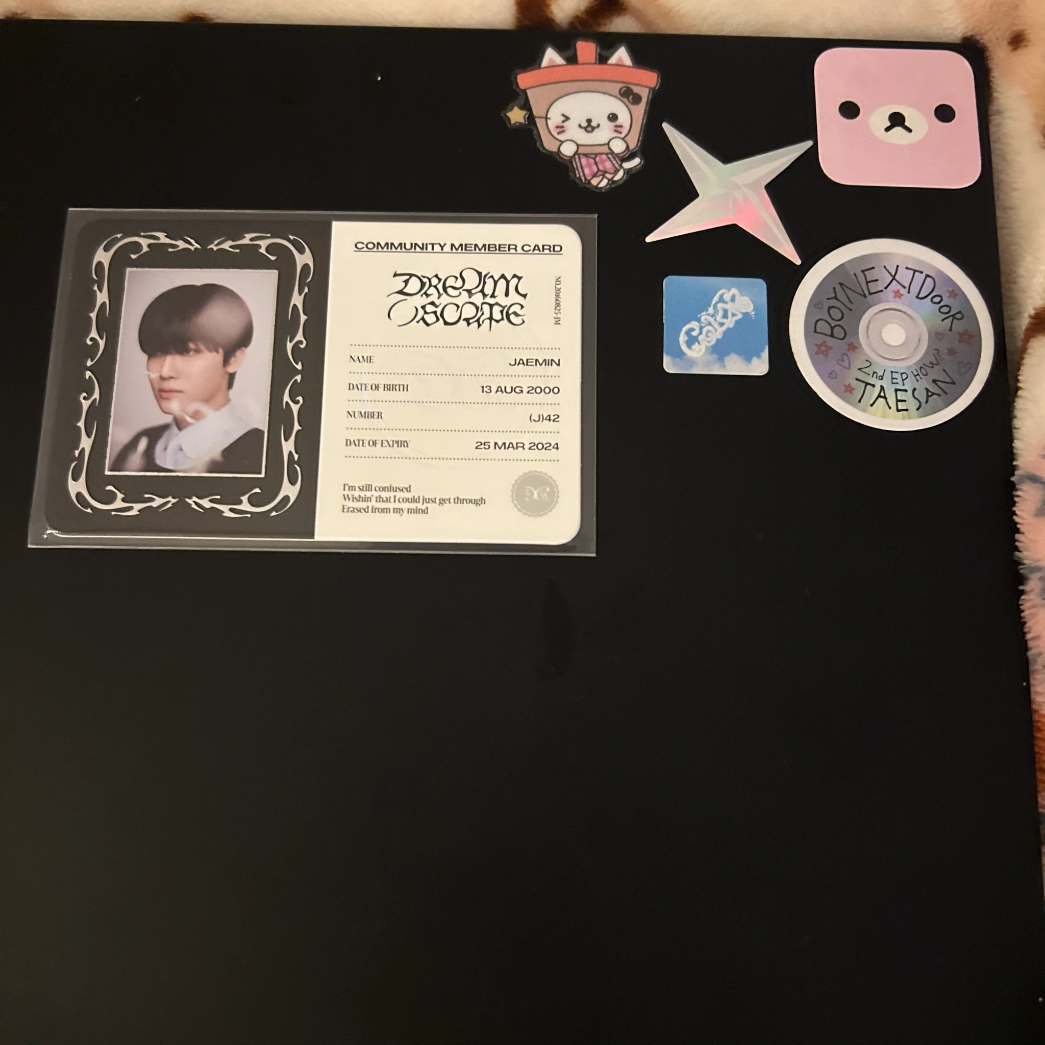 NCT DREAM Jaemin NCT DREAM - Jaemin - Dream()scape Album dreamini version album photocard id card holographic (hologram) listing photo 1