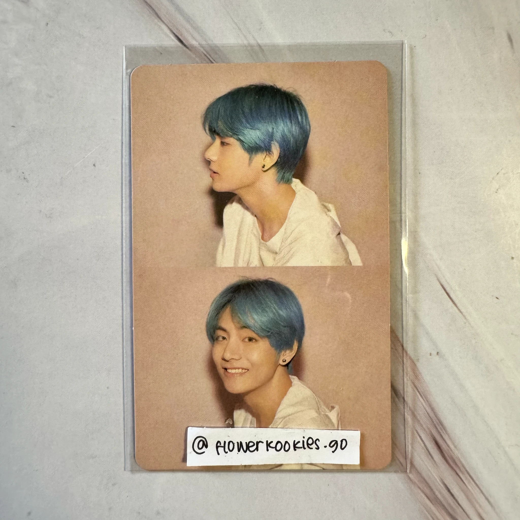 BTS V BTS - V - Map of the Soul: Persona Album album photocard ver. 1 listing photo 1