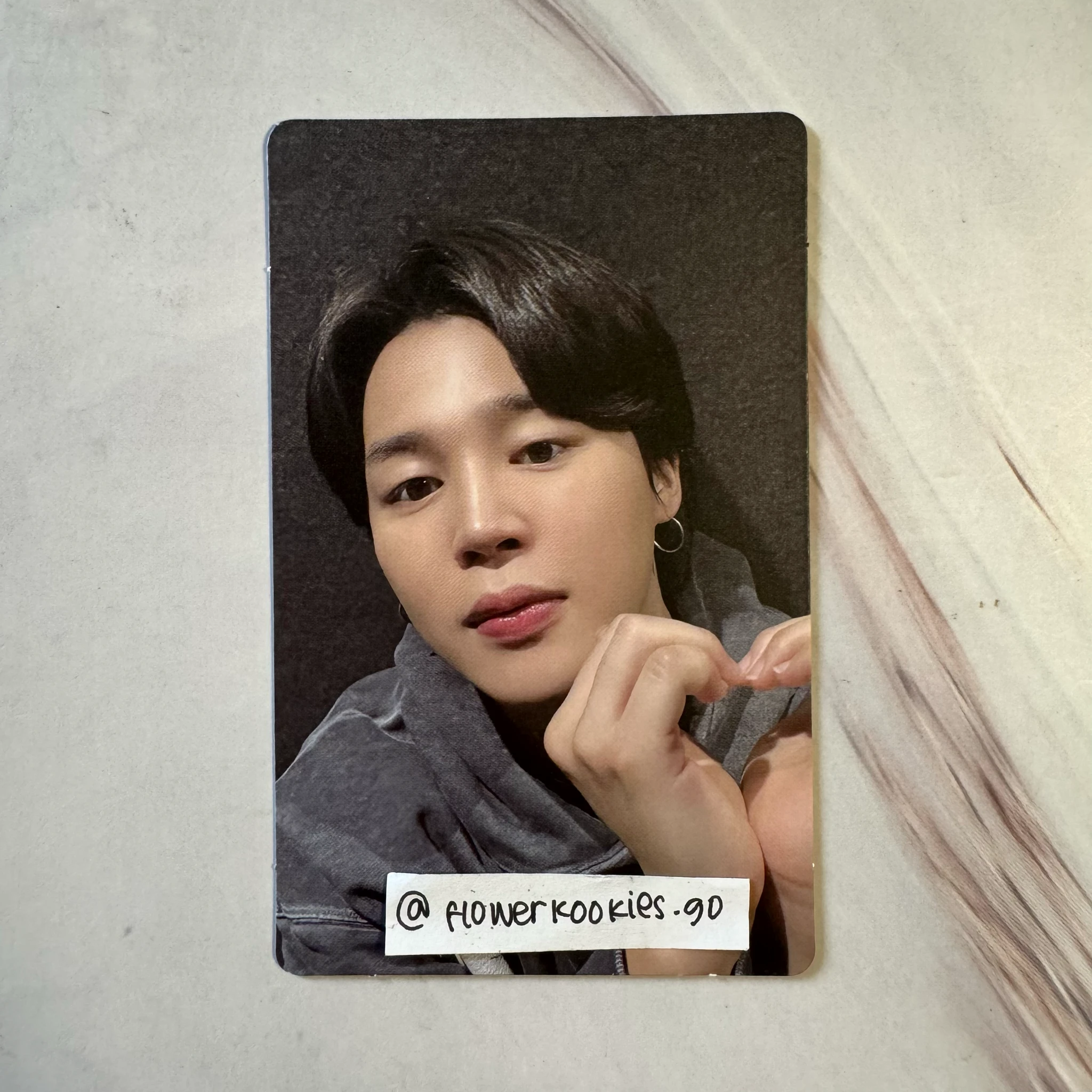 BTS Jimin BTS - Jimin - Face Album album photocard invisible face ver. undefinable face ver. listing photo 1