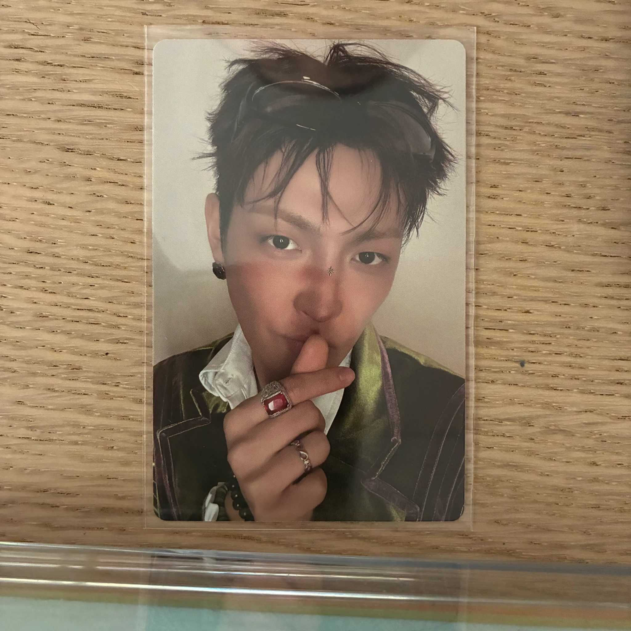 ATEEZ Hongjoong ATEEZ - Hongjoong - GOLDEN HOUR : Part.5 Album A version album photocard poca album listing photo 1