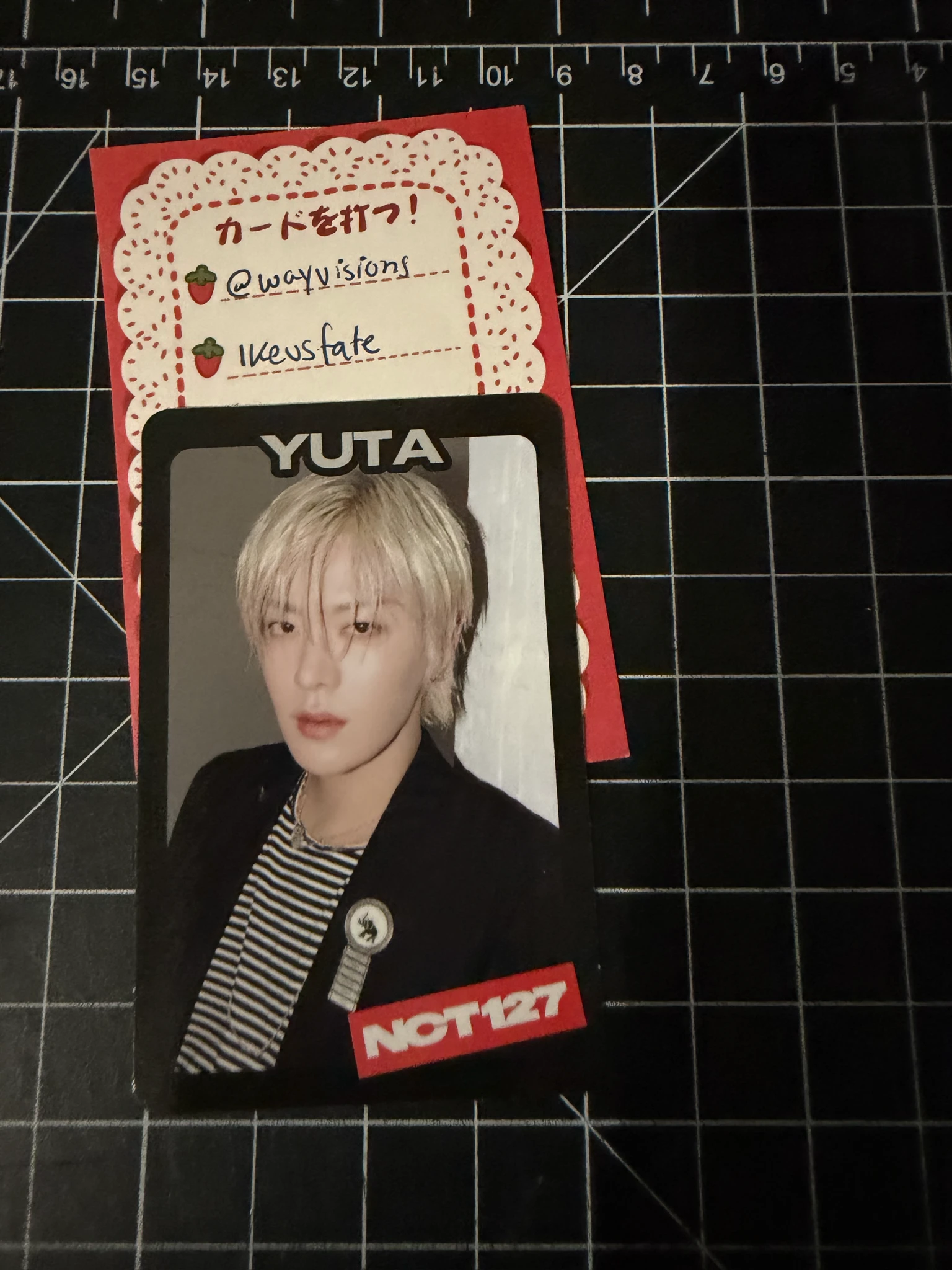 NCT 127 Yuta NCT 127 - Yuta - AY-YO MD Other trading card b ver. id card listing photo 1