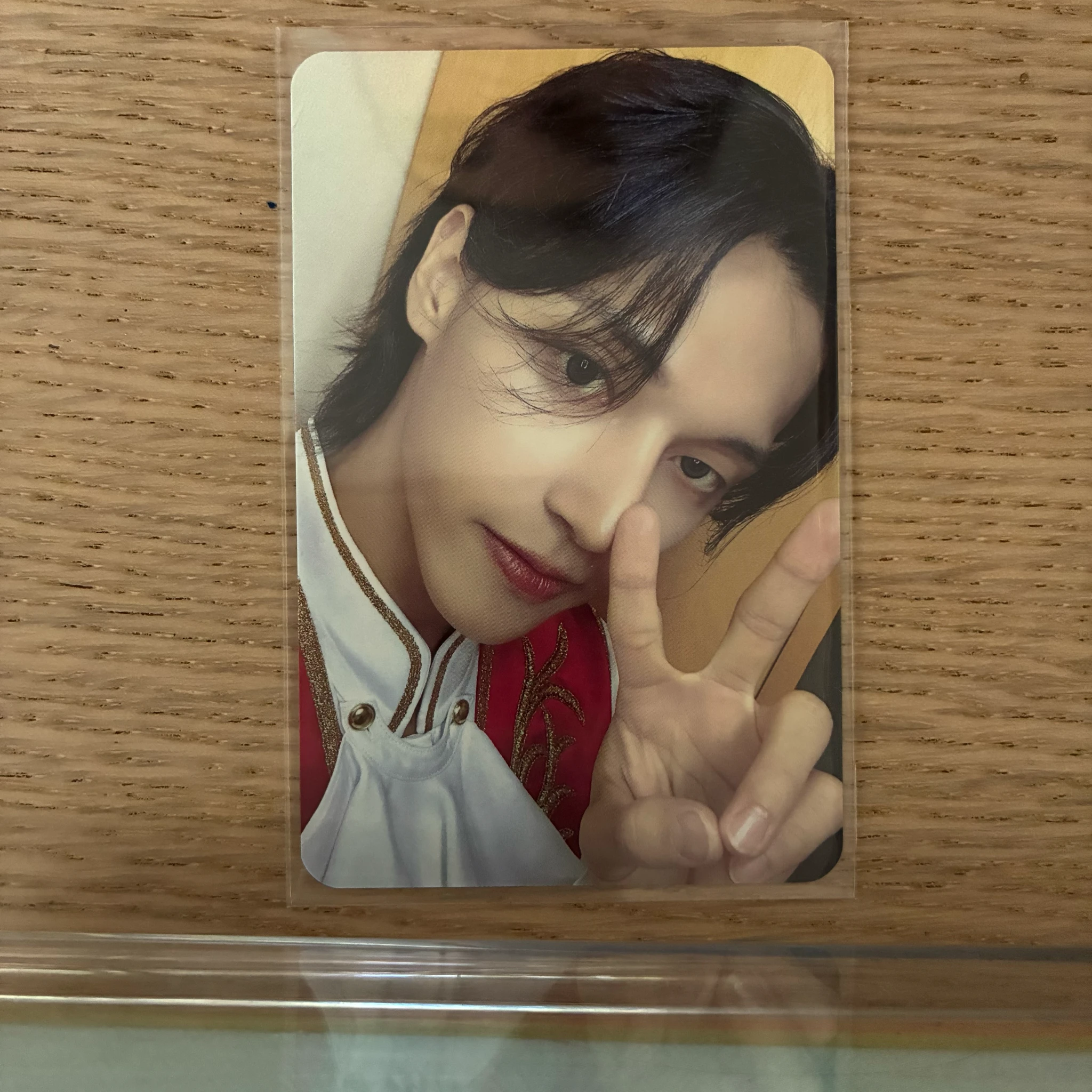 ATEEZ Wooyoung ATEEZ - Wooyoung - GOLDEN HOUR : Part.5 Album makestar photocard event listing photo 1