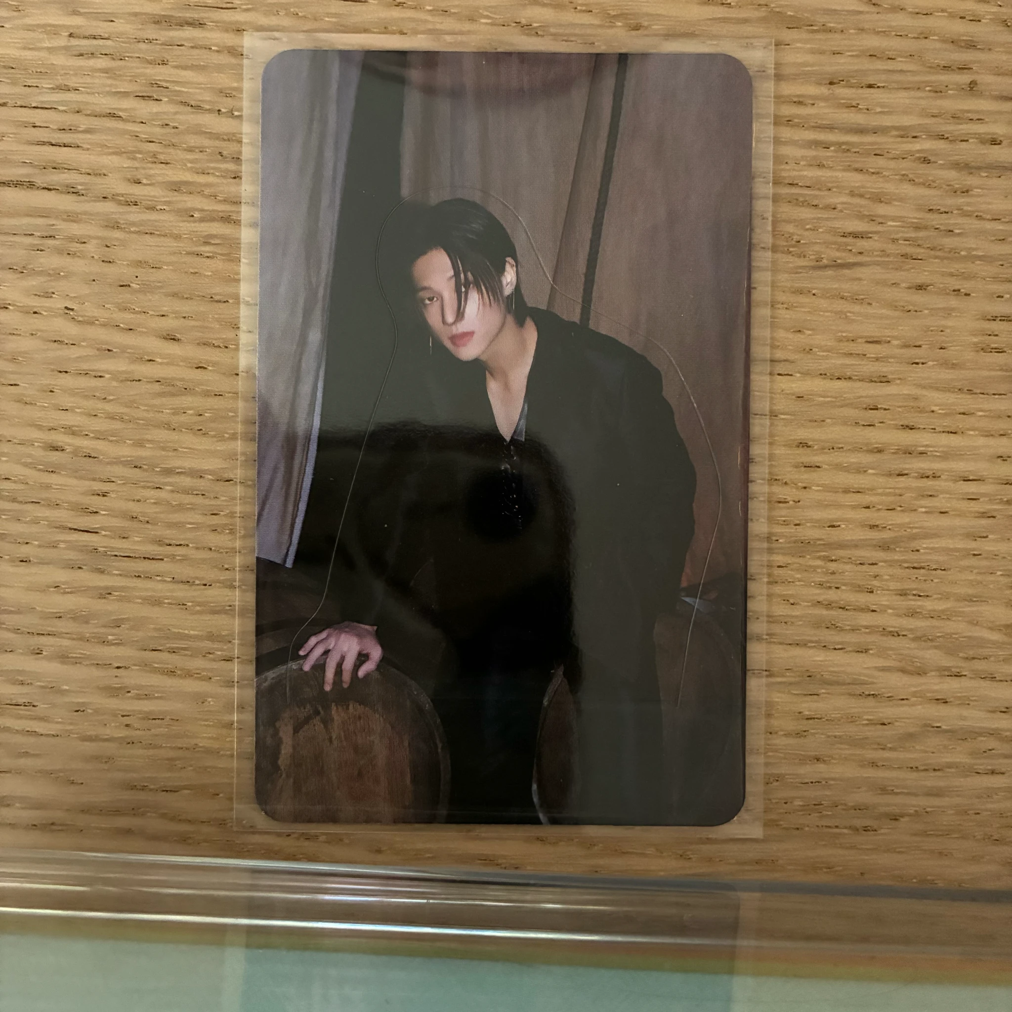 ATEEZ Wooyoung ATEEZ - Wooyoung - THE WORLD EP.FIN: WILL Album album photocard platform version standee listing photo 1