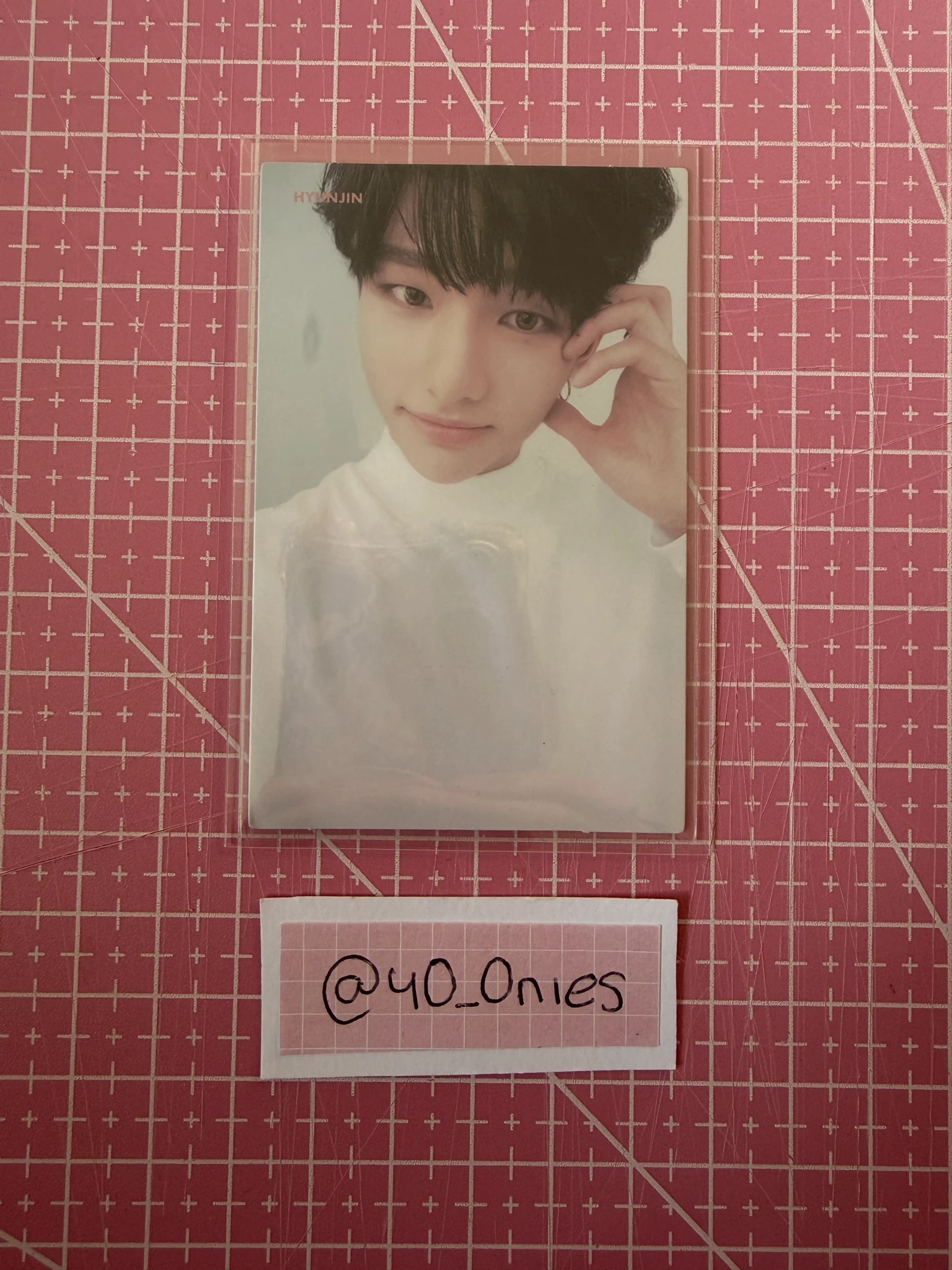 Stray Kids Hyunjin Stray Kids - Hyunjin - I am YOU Album C version album photocard version 3 standard version qr card listing photo 1