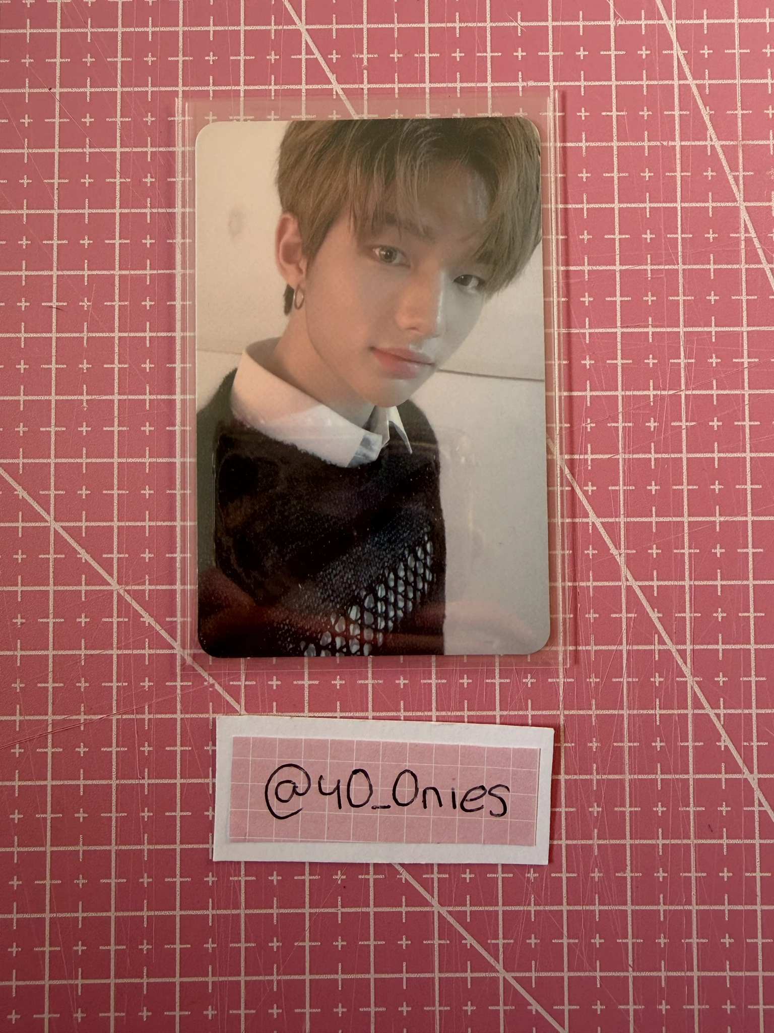 Stray Kids Hyunjin Stray Kids - Hyunjin - Clé 2: Yellow Wood Album album photocard indoor ver. listing photo 1
