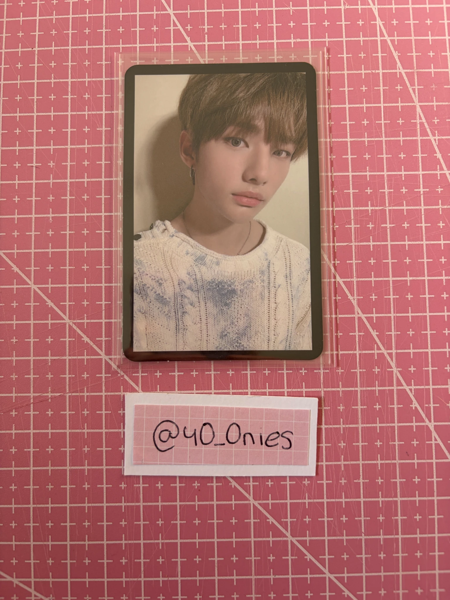 Stray Kids Hyunjin Stray Kids - Hyunjin - Clé 2: Yellow Wood Album album photocard black border ver. listing photo 1