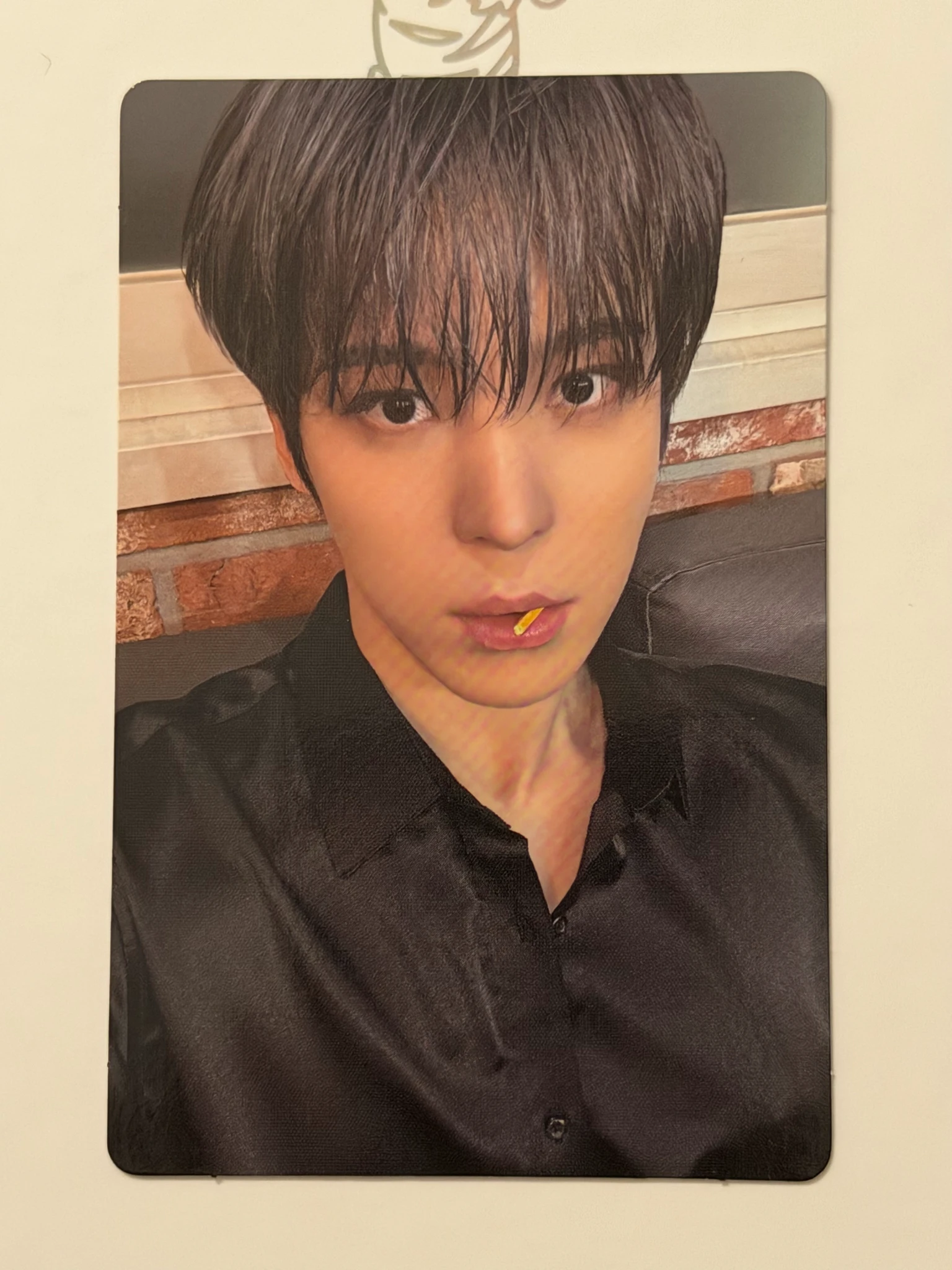 ATEEZ Yunho ATEEZ - Yunho - Golden Hour : Part.3 'In Your Fantasy Edition' Album album photocard poca album red version listing photo 1