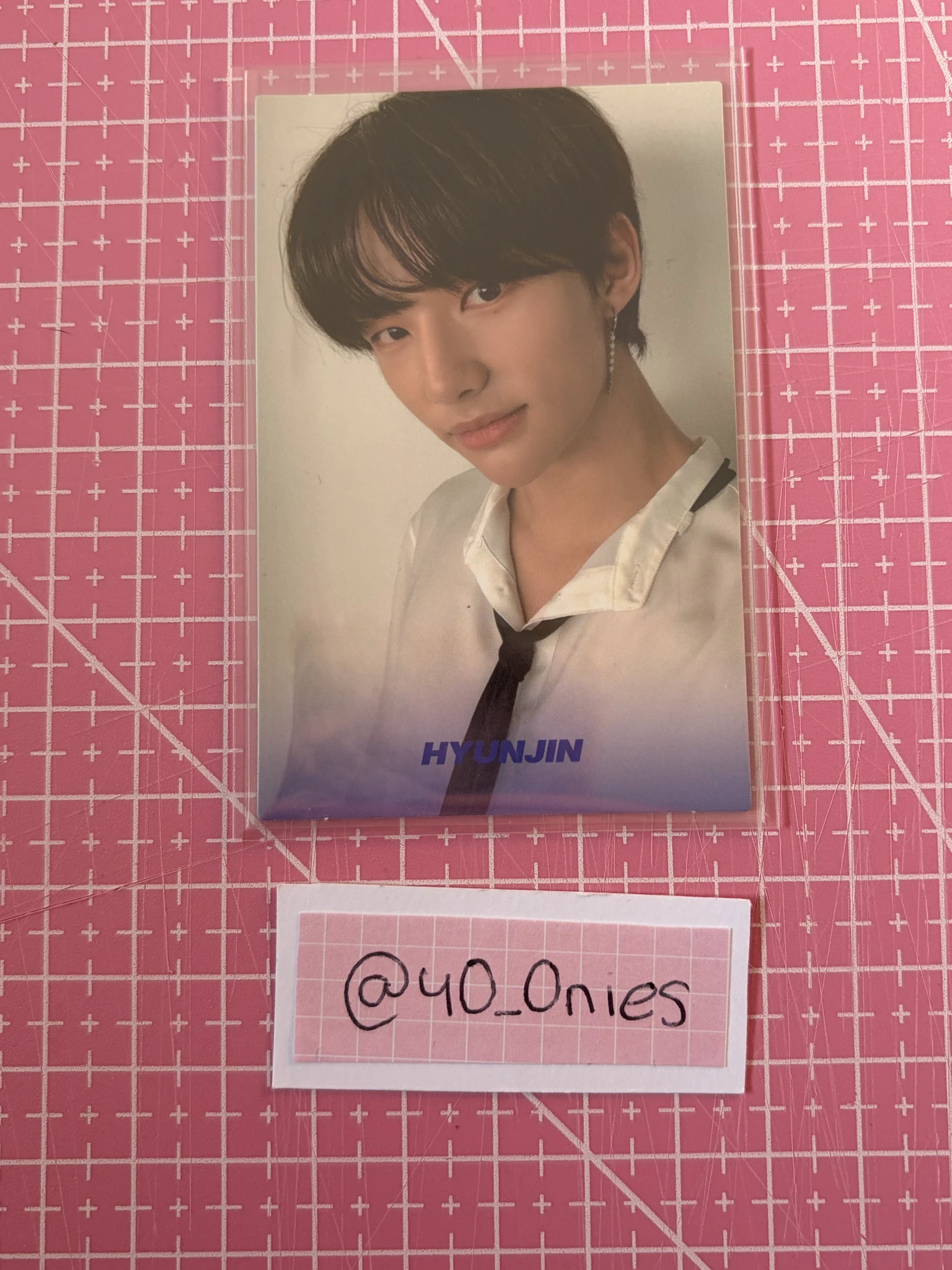 Stray Kids Hyunjin Stray Kids - Hyunjin - Clé: Levanter Album album photocard name ver. listing photo 1
