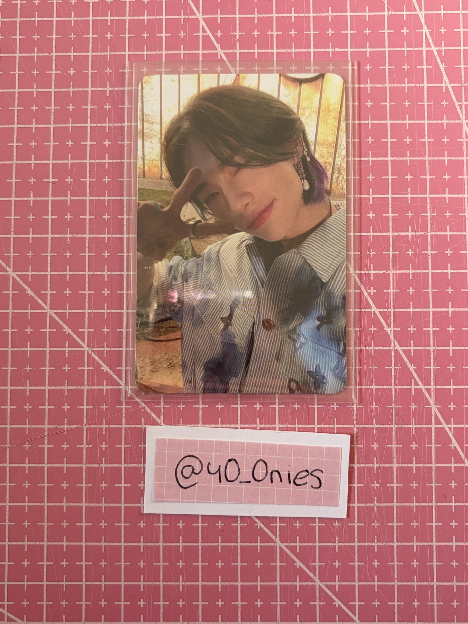 Stray Kids Hyunjin Stray Kids - Hyunjin - NoEasy Album album photocard concept c listing photo 1