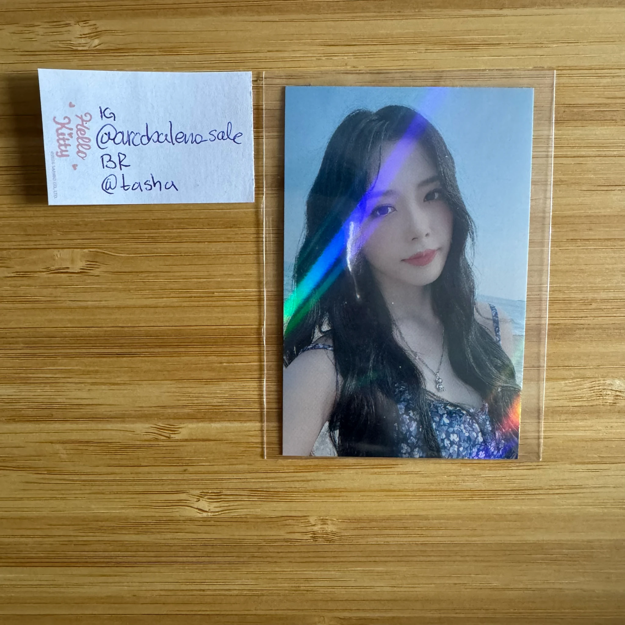 Dreamcatcher JiU Dreamcatcher - JiU - Summer Holiday Album makestar pre-order benefit (pob) listing photo 1