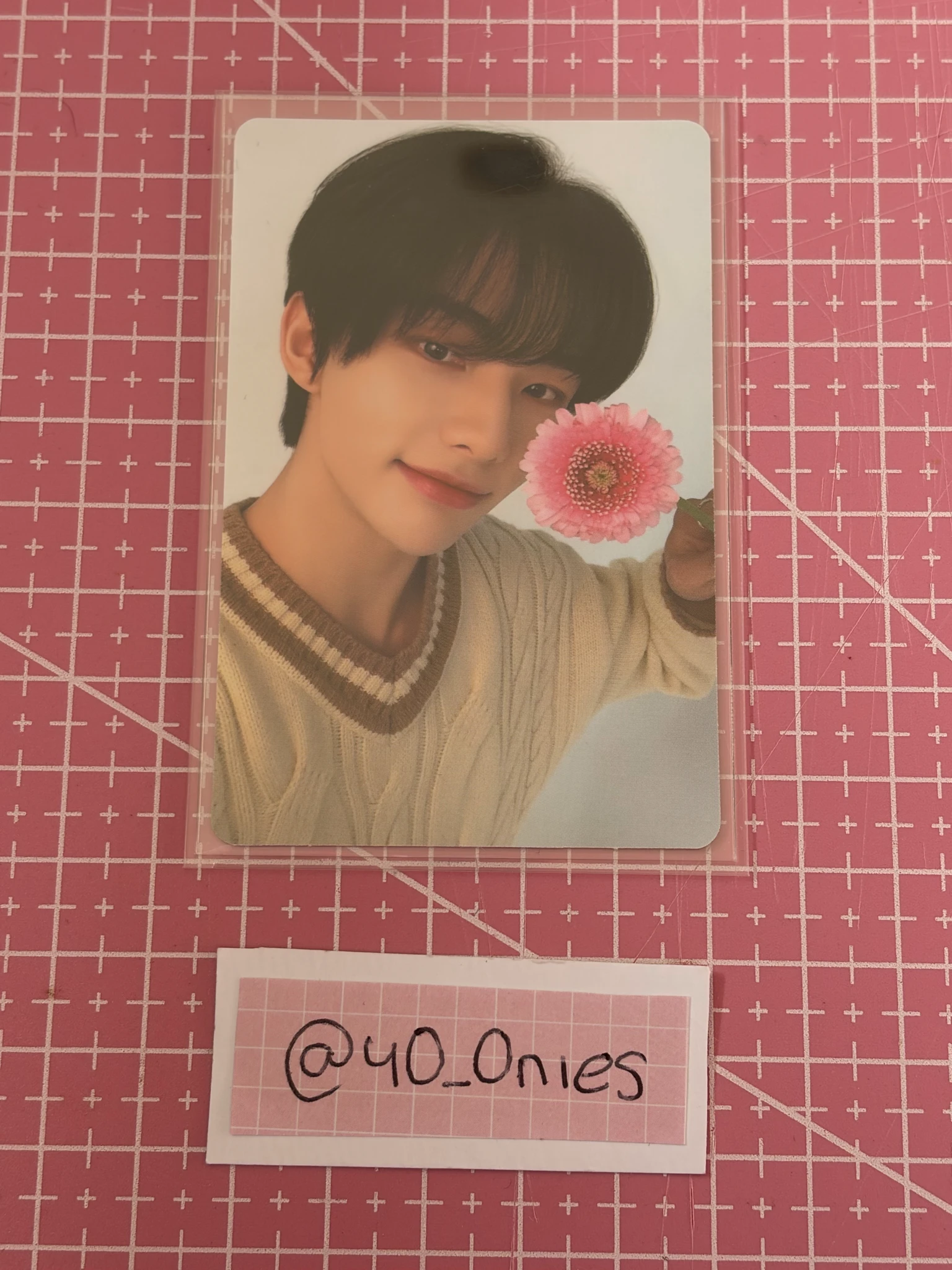 Stray Kids Hyunjin Stray Kids - Hyunjin - NACIFIC x Stray Kids Other brand collaboration nacific round 10 double-sided front side listing photo 1