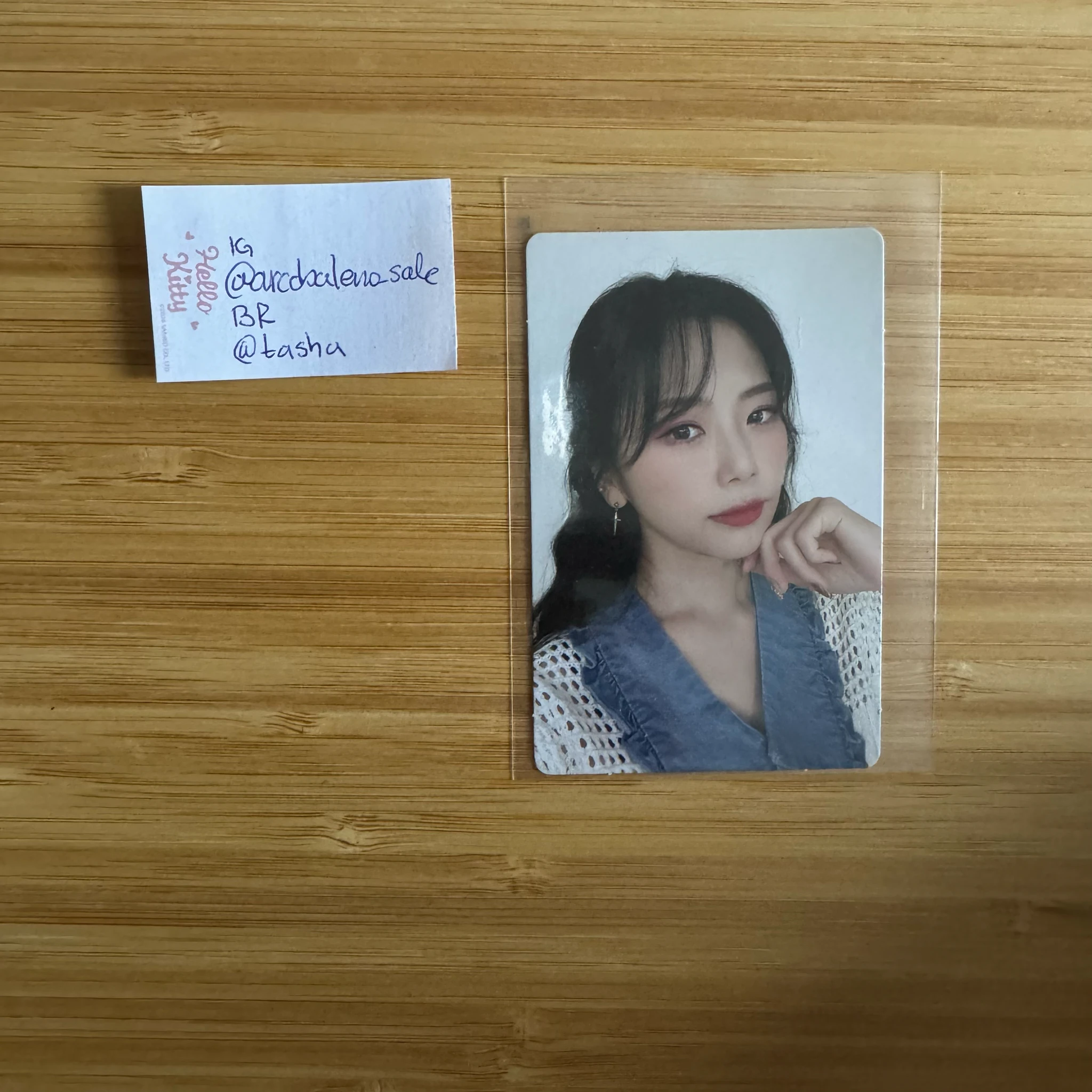 Dreamcatcher JiU Dreamcatcher - JiU - Summer Holiday Album album photocard selca ver. B listing photo 1
