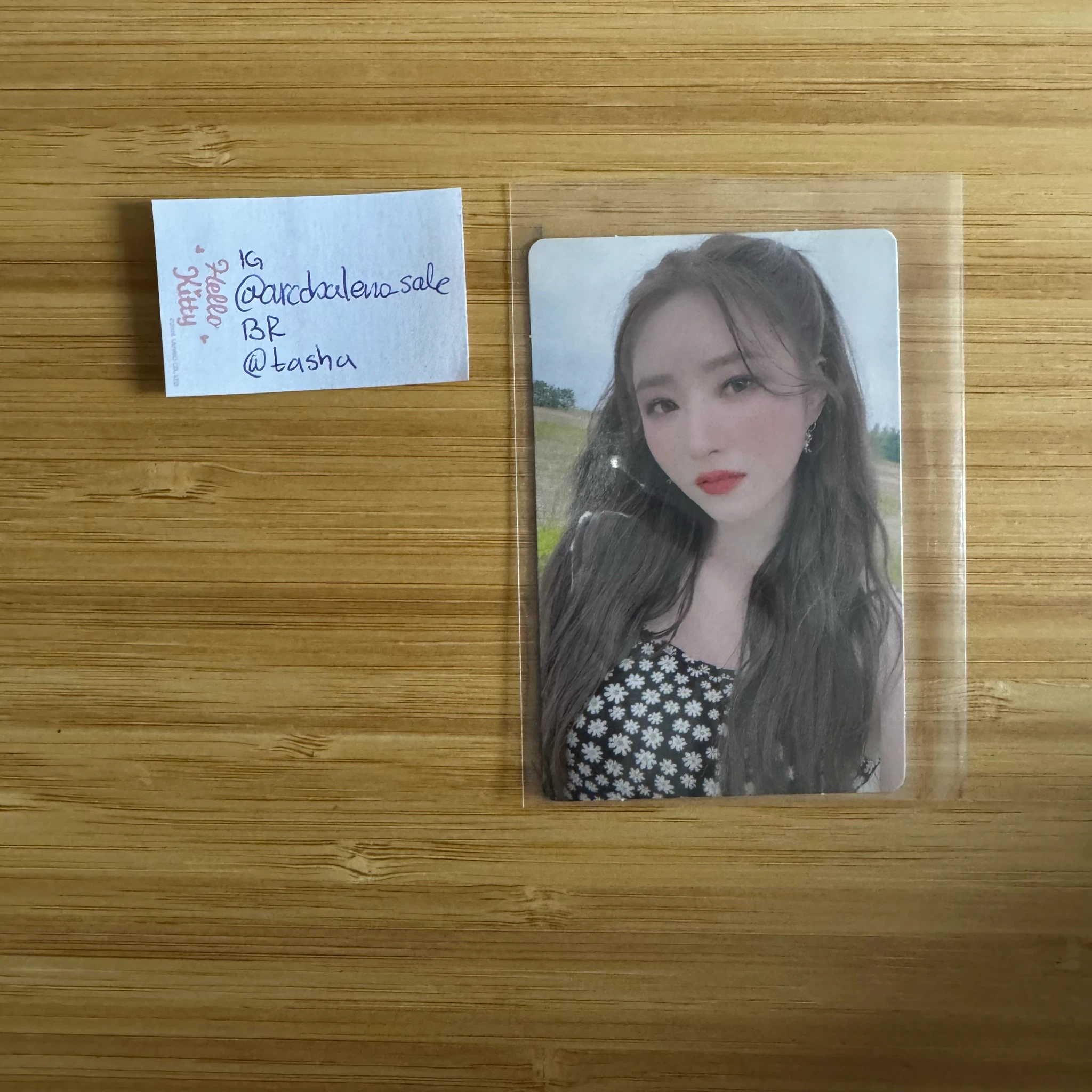 Dreamcatcher SuA Dreamcatcher - SuA - Summer Holiday Album i version F version T version album photocard korean album listing photo 1