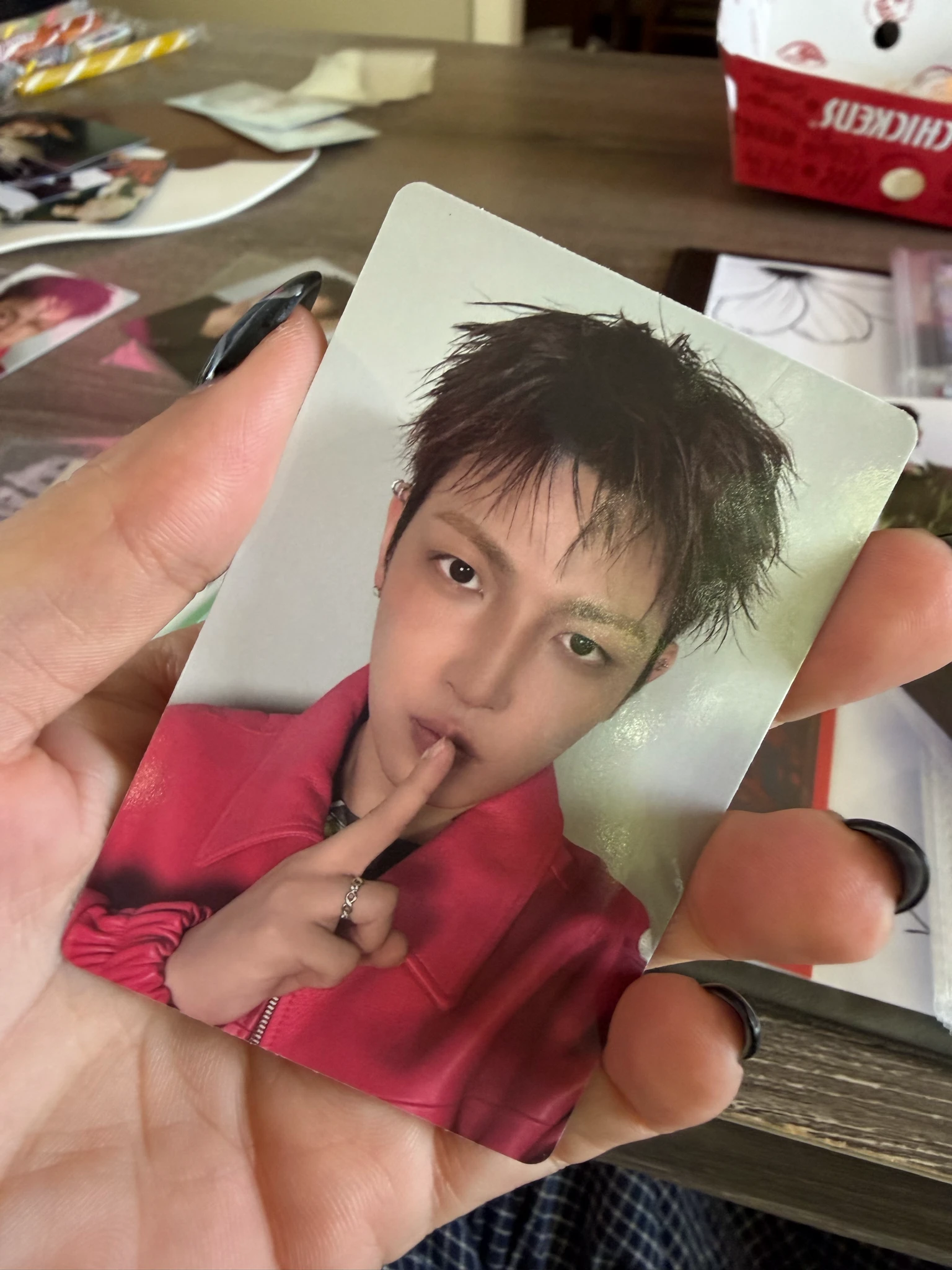 ATEEZ Hongjoong ATEEZ - Hongjoong - GOLDEN HOUR : Part.5 Album album photocard Z version listing photo 1