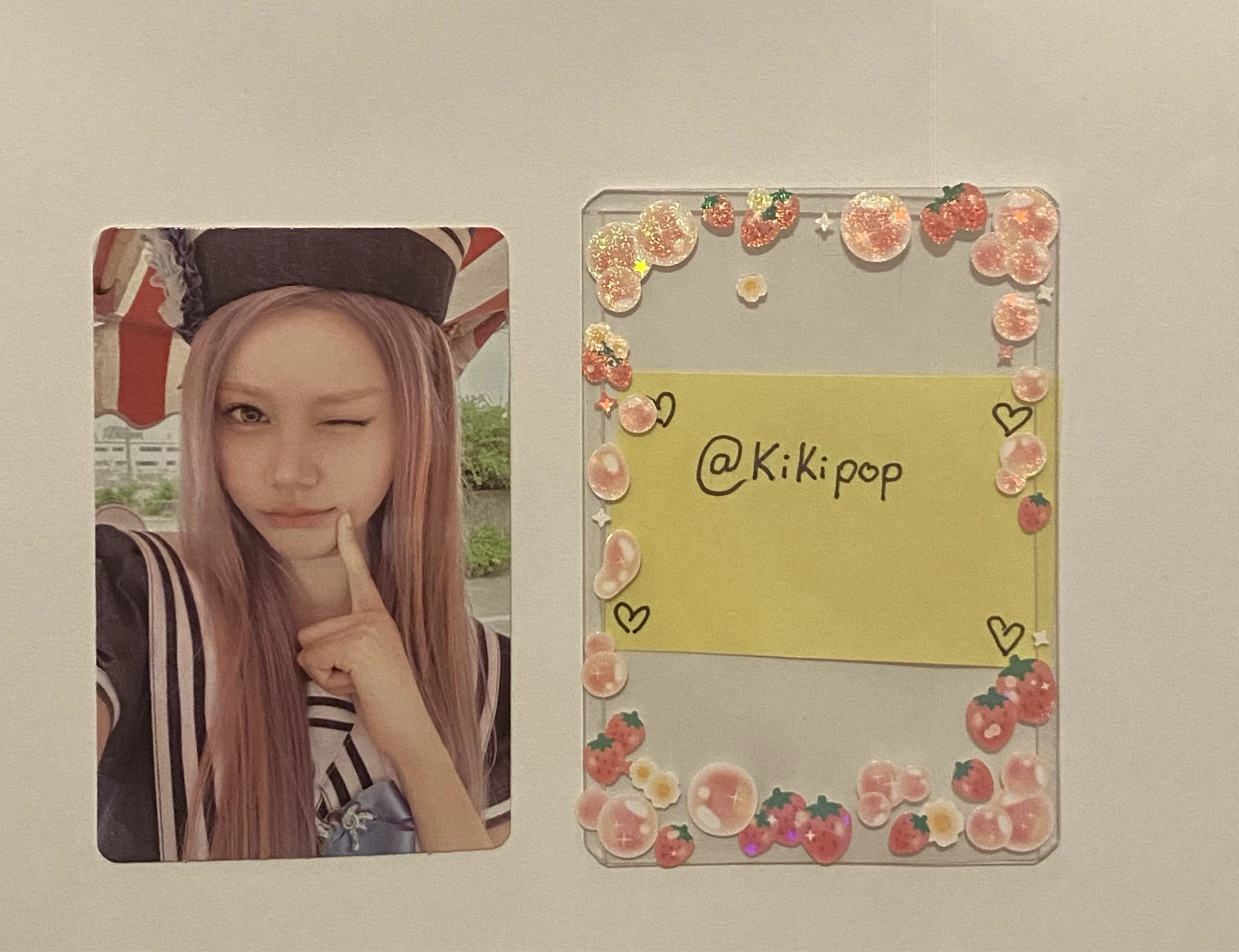 Hearts2Hearts Carmen Hearts2Hearts - Carmen - Lemon Tang Album merch photocard trading card listing photo 1