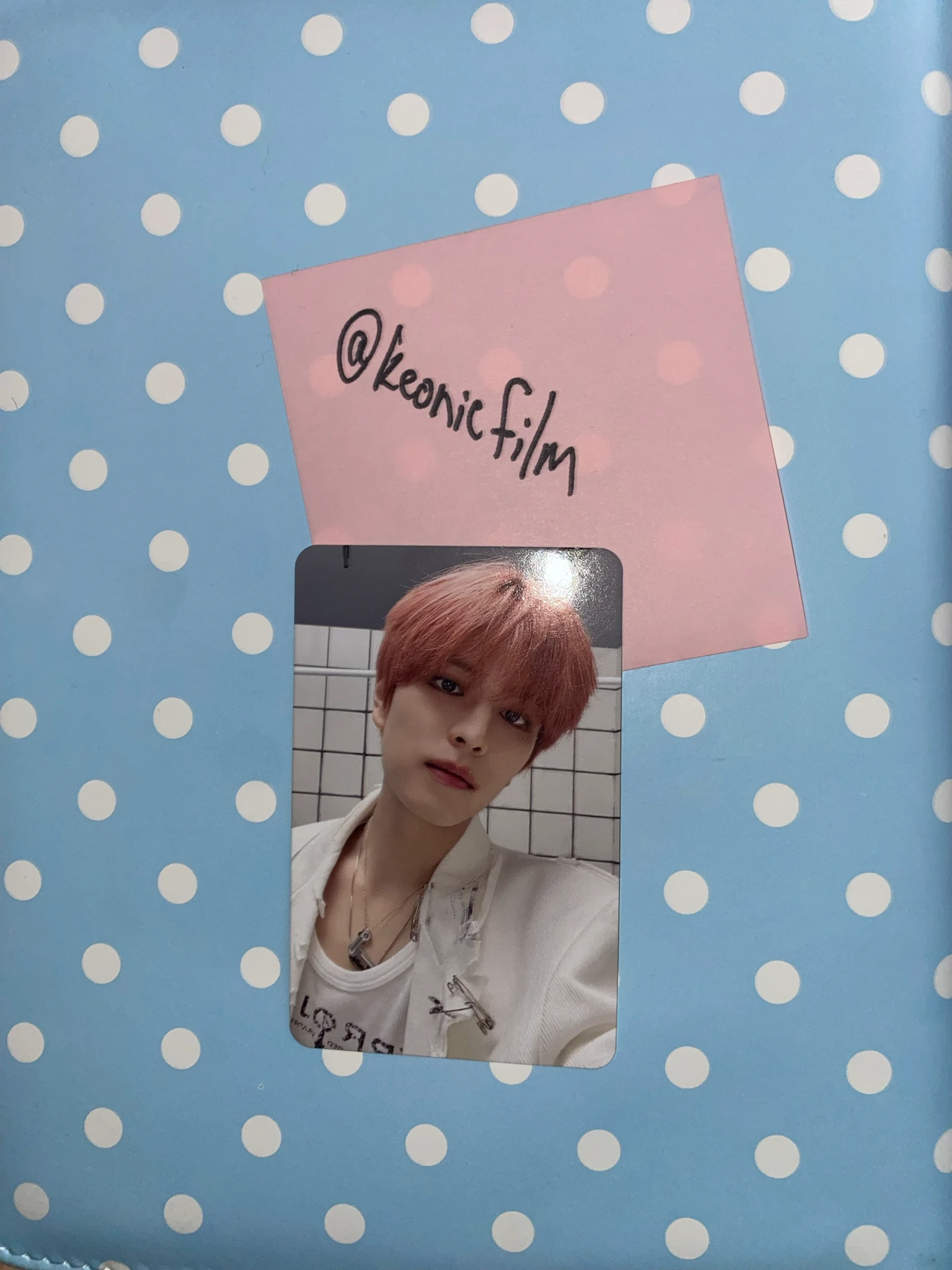 Stray Kids Seungmin Stray Kids - Seungmin - Rock-Star Album album photocard double-sided front side listing photo 1