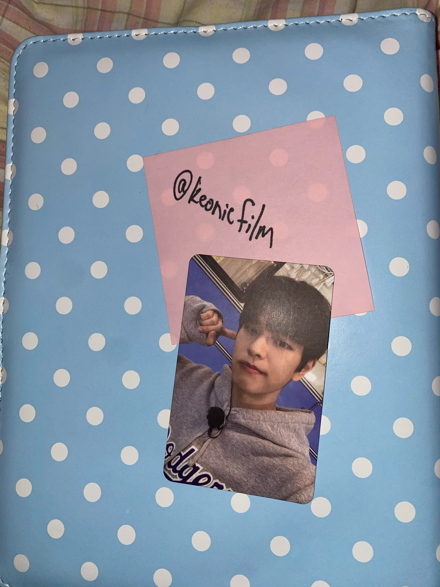 Stray Kids Seungmin Stray Kids - Seungmin - NoEasy Album album photocard double-sided front side listing photo 1