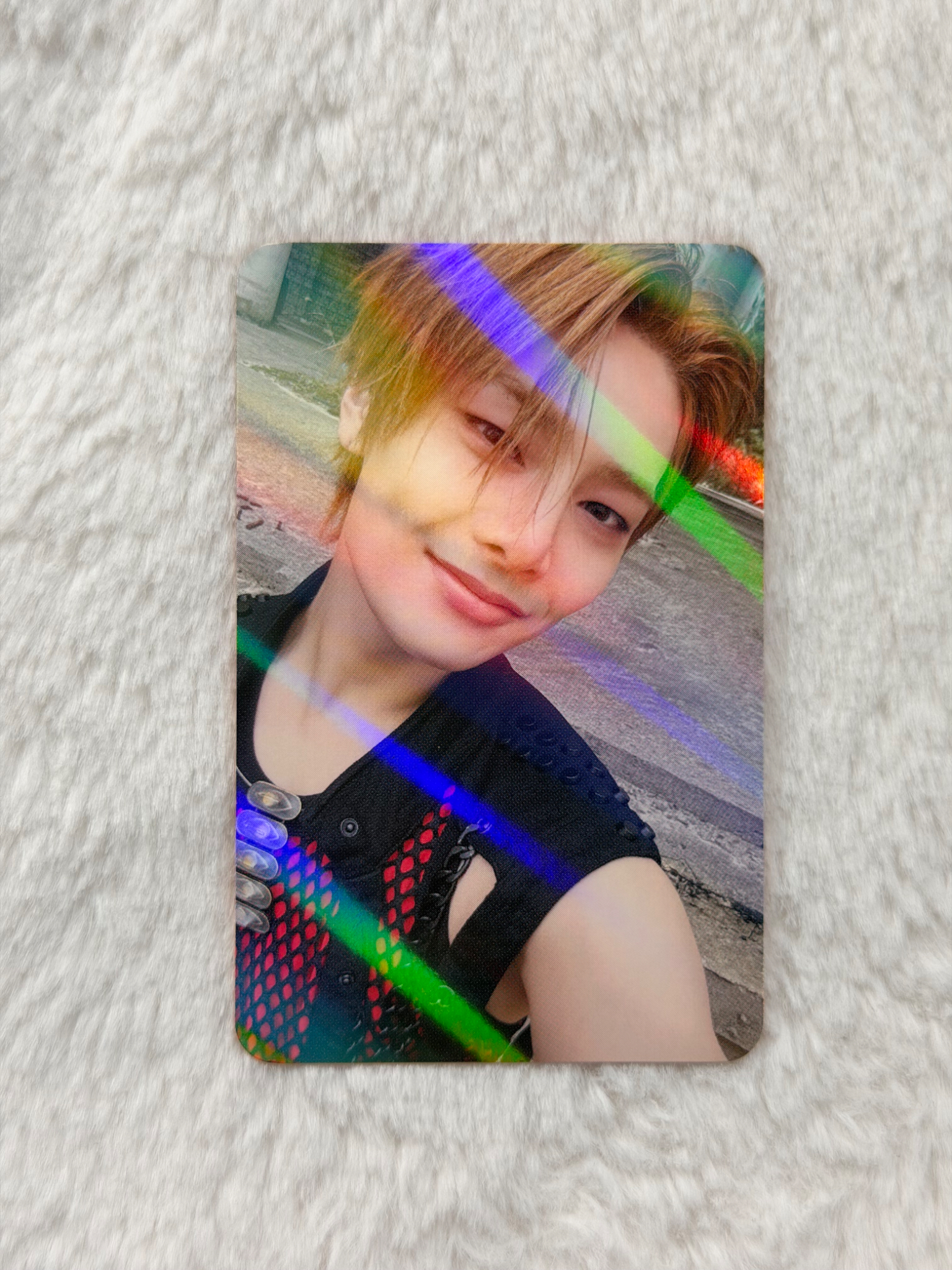 Stray Kids I.N Stray Kids - I.N - This & That Album pob (pre-order benefit) makestar holographic (hologram) listing photo 1