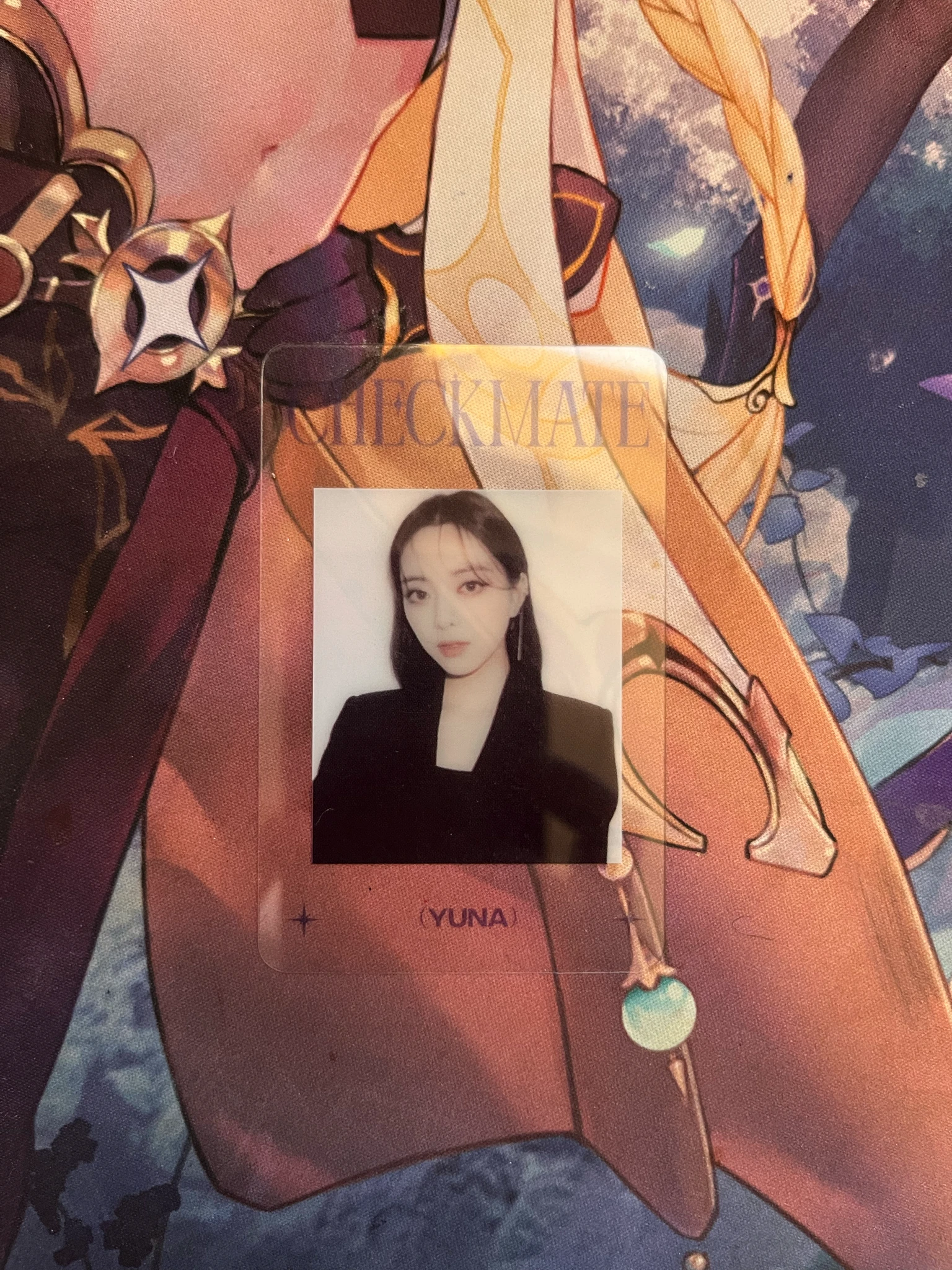 ITZY Yuna ITZY - Yuna - CHECKMATE Album album photocard limited ver. listing photo 1