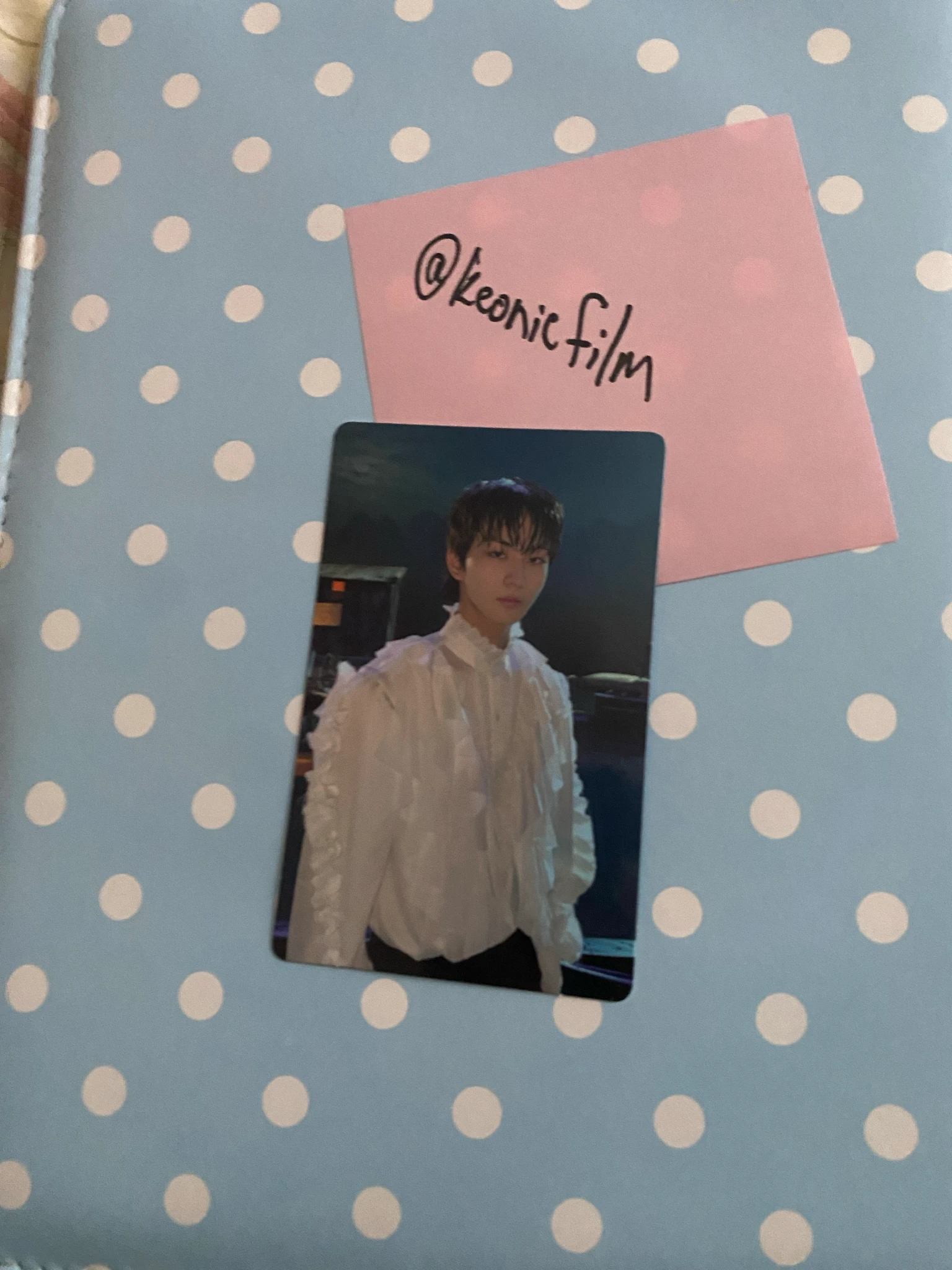 ENHYPEN Jungwon ENHYPEN - Jungwon - DARK BLOOD Album album photocard half version message card listing photo 1
