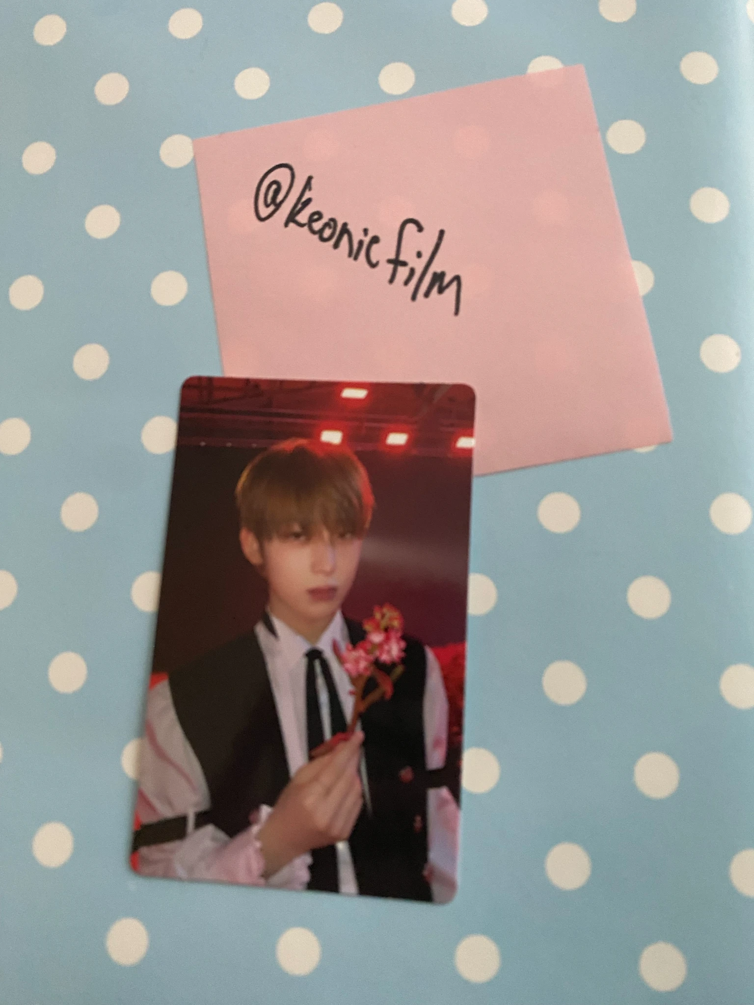 ENHYPEN Sunoo ENHYPEN - Sunoo - DARK BLOOD Album new version message card korean album album photocard listing photo 1