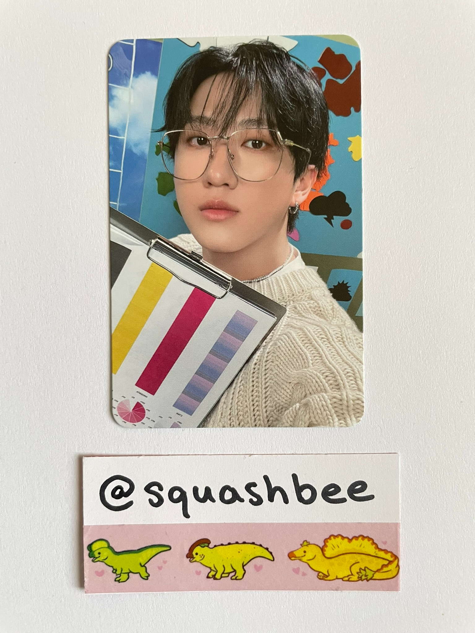 Stray Kids Changbin Stray Kids - Changbin - STAY Over The Rain Official Fan Club 5th Gen Other photocard set listing photo 1