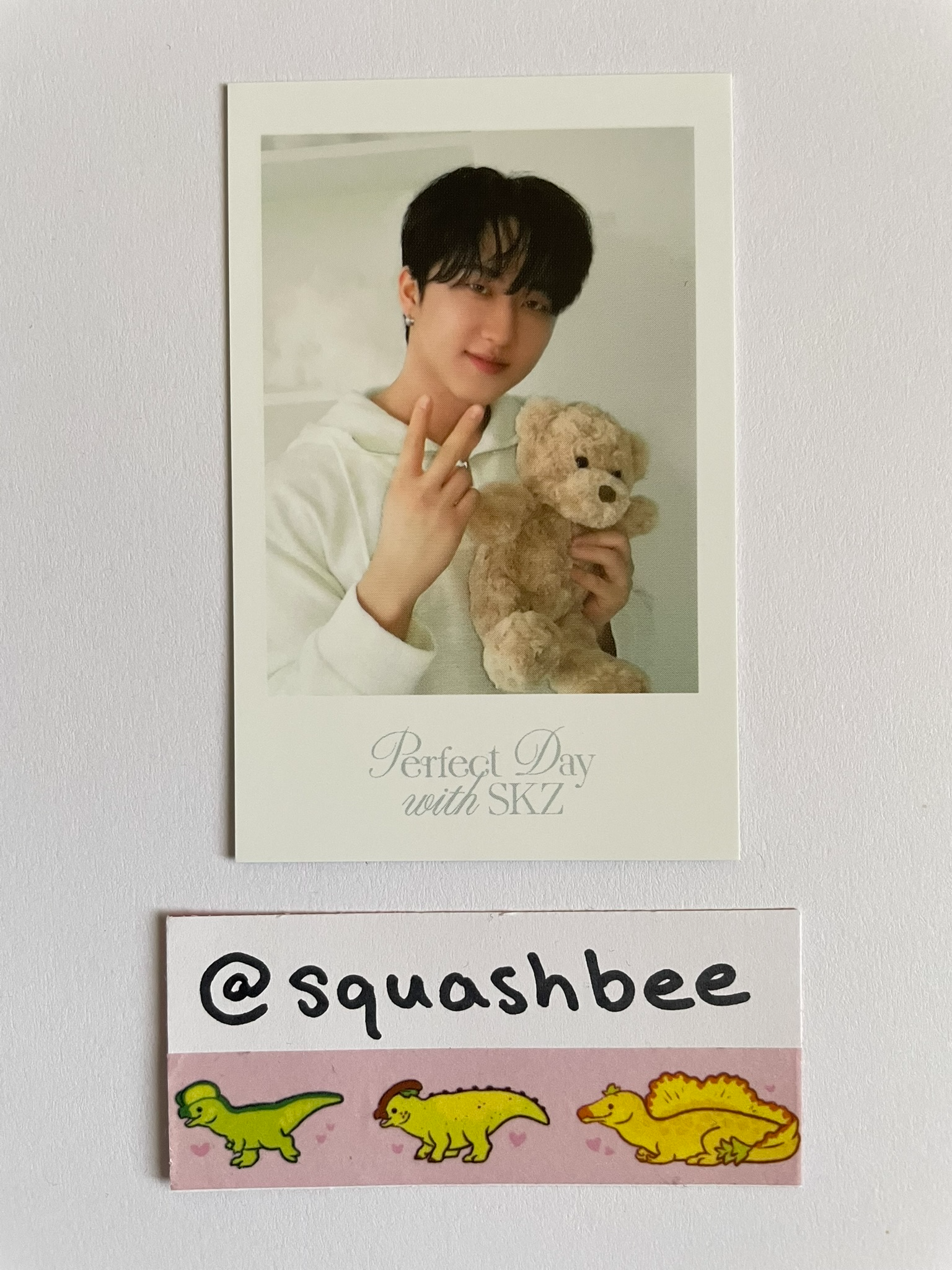 Stray Kids Changbin Stray Kids - Changbin - 2024 Season's Greetings - Perfect Day with SKZ Other polaroid set listing photo 1