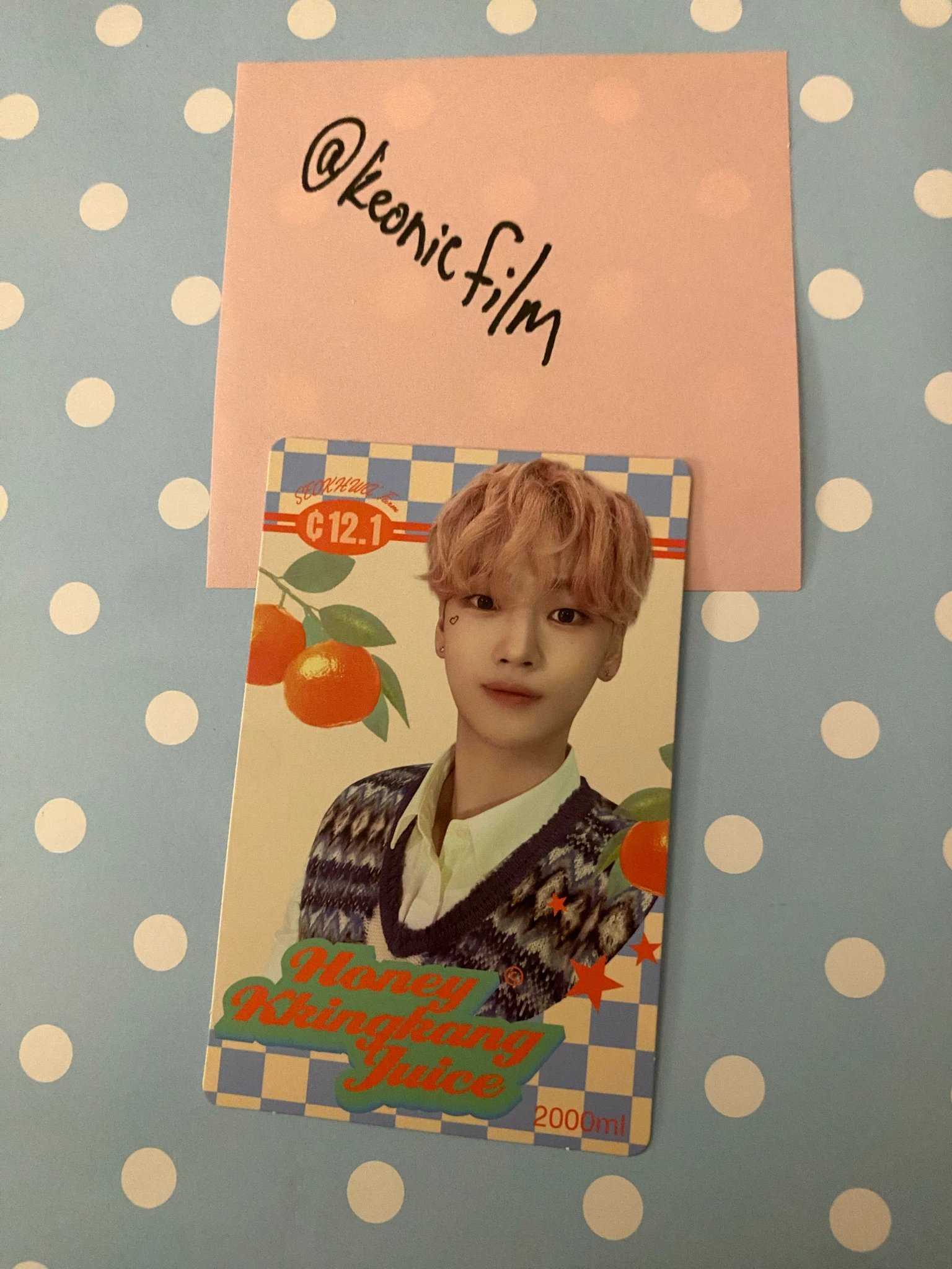 WEi Seokhwa WEi - Seokhwa - Love Pt.3 : Eternally Album album photocard faith in love version listing photo 1