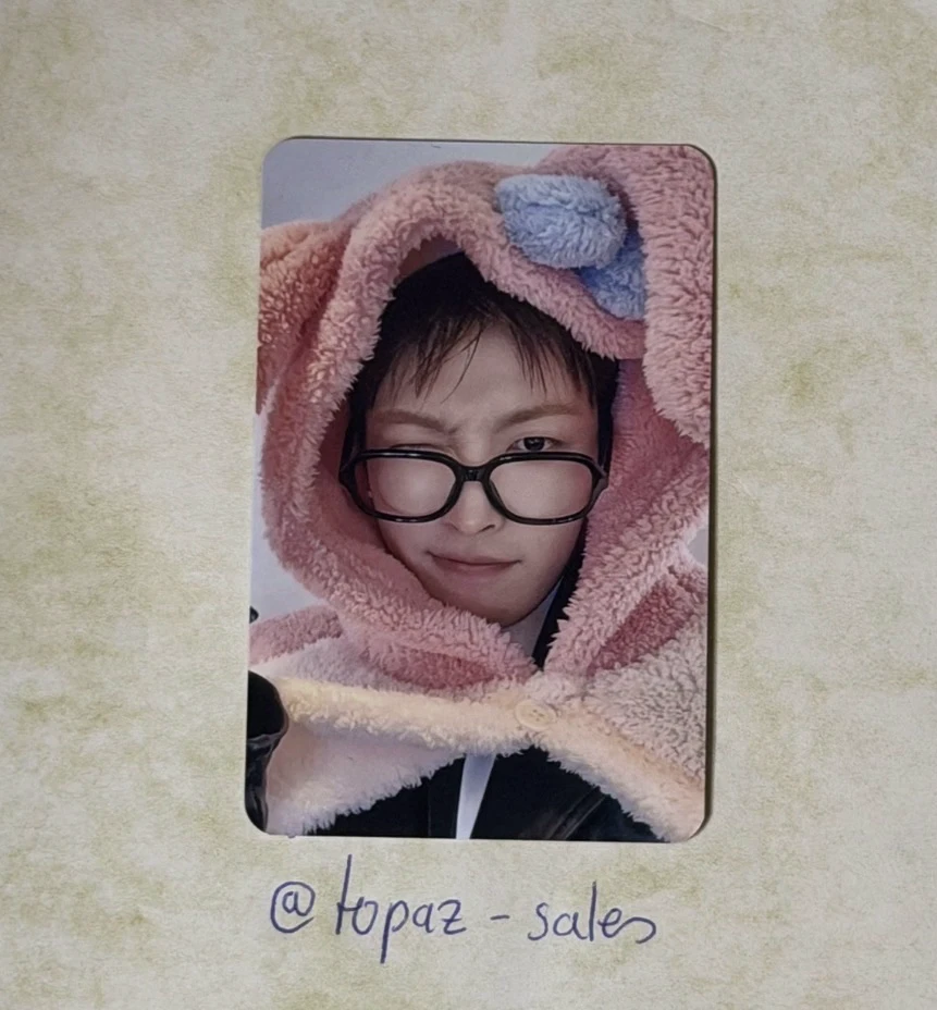 ATEEZ Hongjoong ATEEZ - Hongjoong - Golden Hour : Part.4 Album fansign makestar round 6 listing photo 1