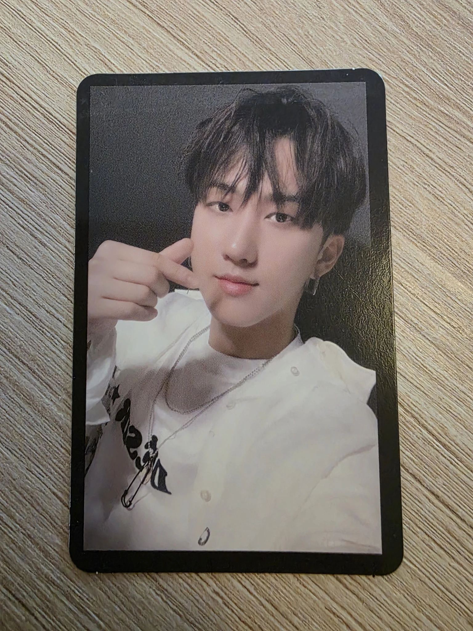 Stray Kids Changbin Stray Kids - Changbin - Clé 2: Yellow Wood Album album photocard black border ver. listing photo 1