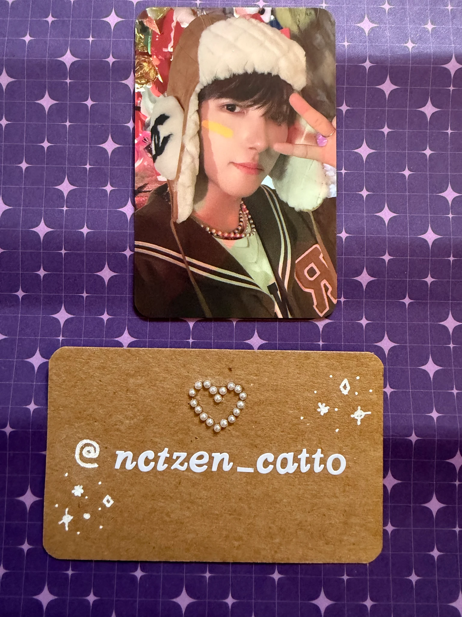 NCT DREAM Renjun NCT DREAM - Renjun - Candy Album tattoo sticker merch photocard listing photo 1