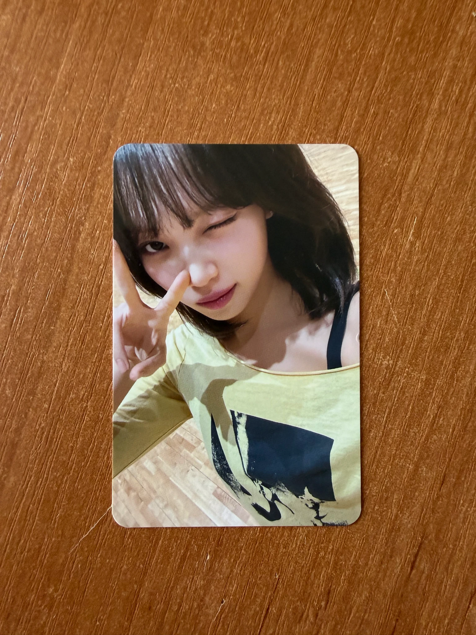 LE SSERAFIM Kim Chaewon LE SSERAFIM - Kim Chaewon - SPAGHETTI Album makestar video call (fancall) round 1 china listing photo 1
