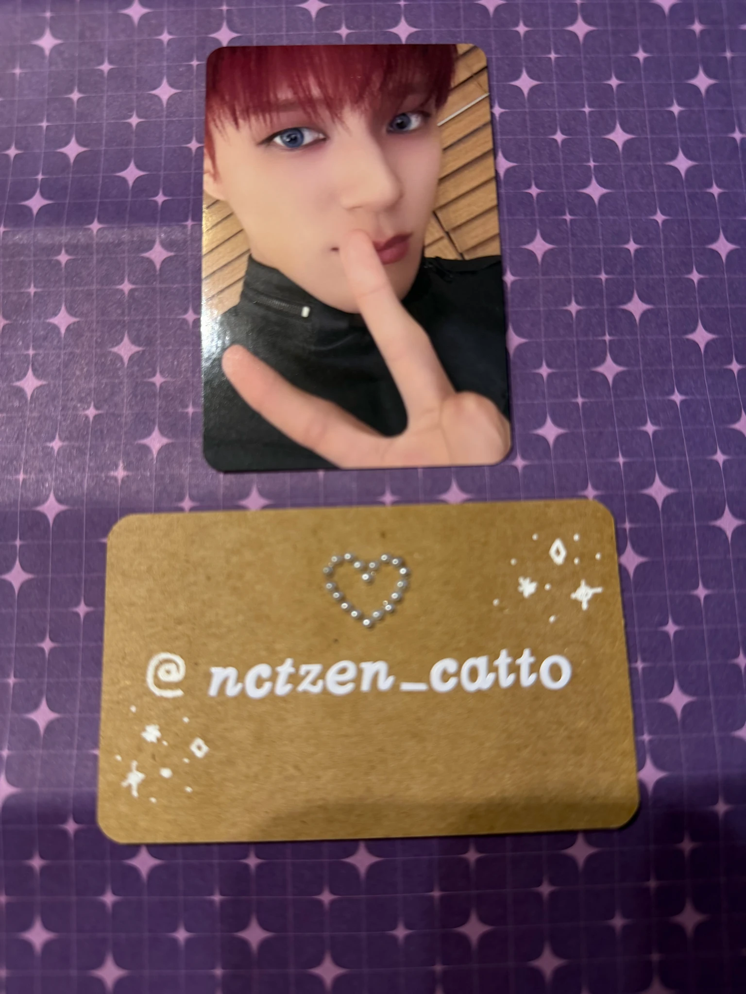 NCT DREAM Jeno NCT DREAM - Jeno - Beat It Up Album makestar fansign round 1 listing photo 1
